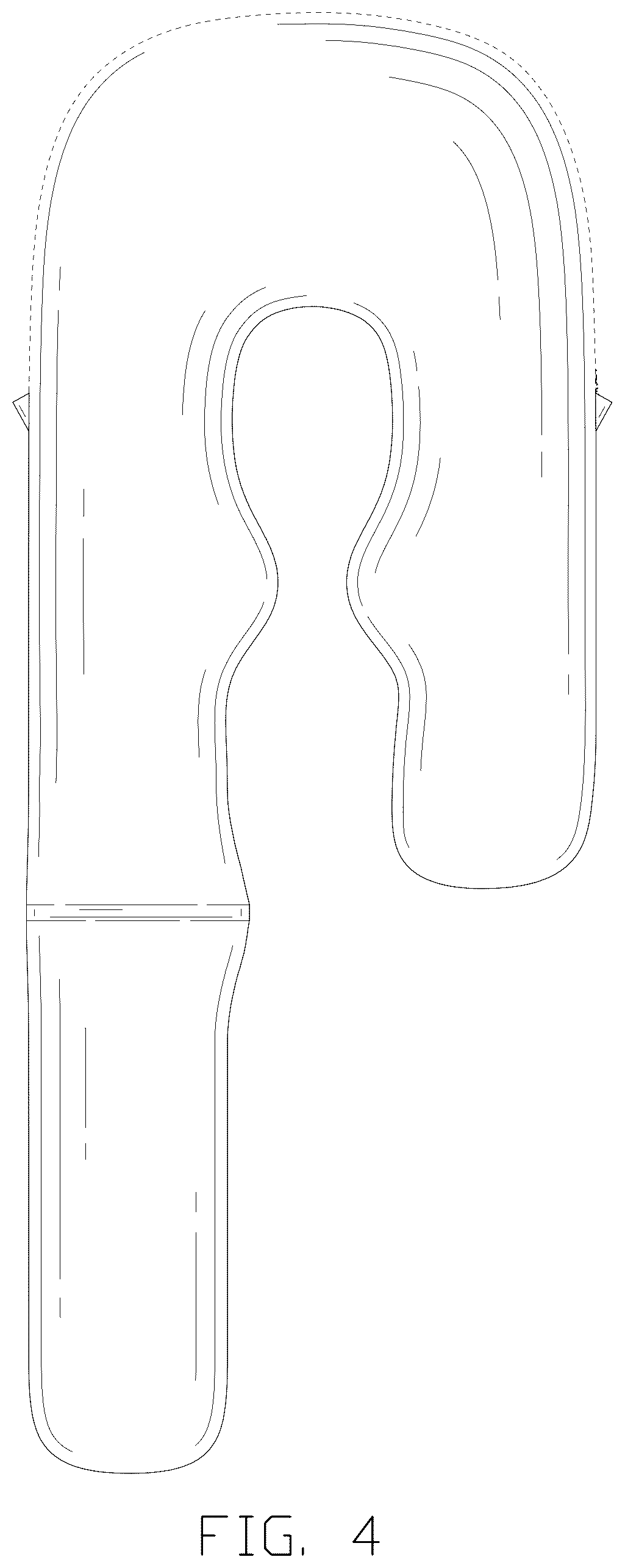 Patent USD1124713 Figure 4 – Pregnancy pillow