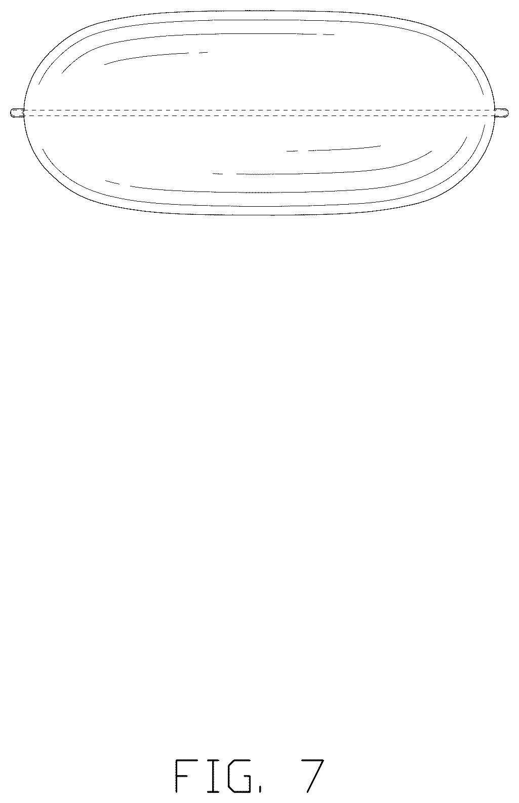 Patent USD1124713 Figure 7 – Pregnancy pillow