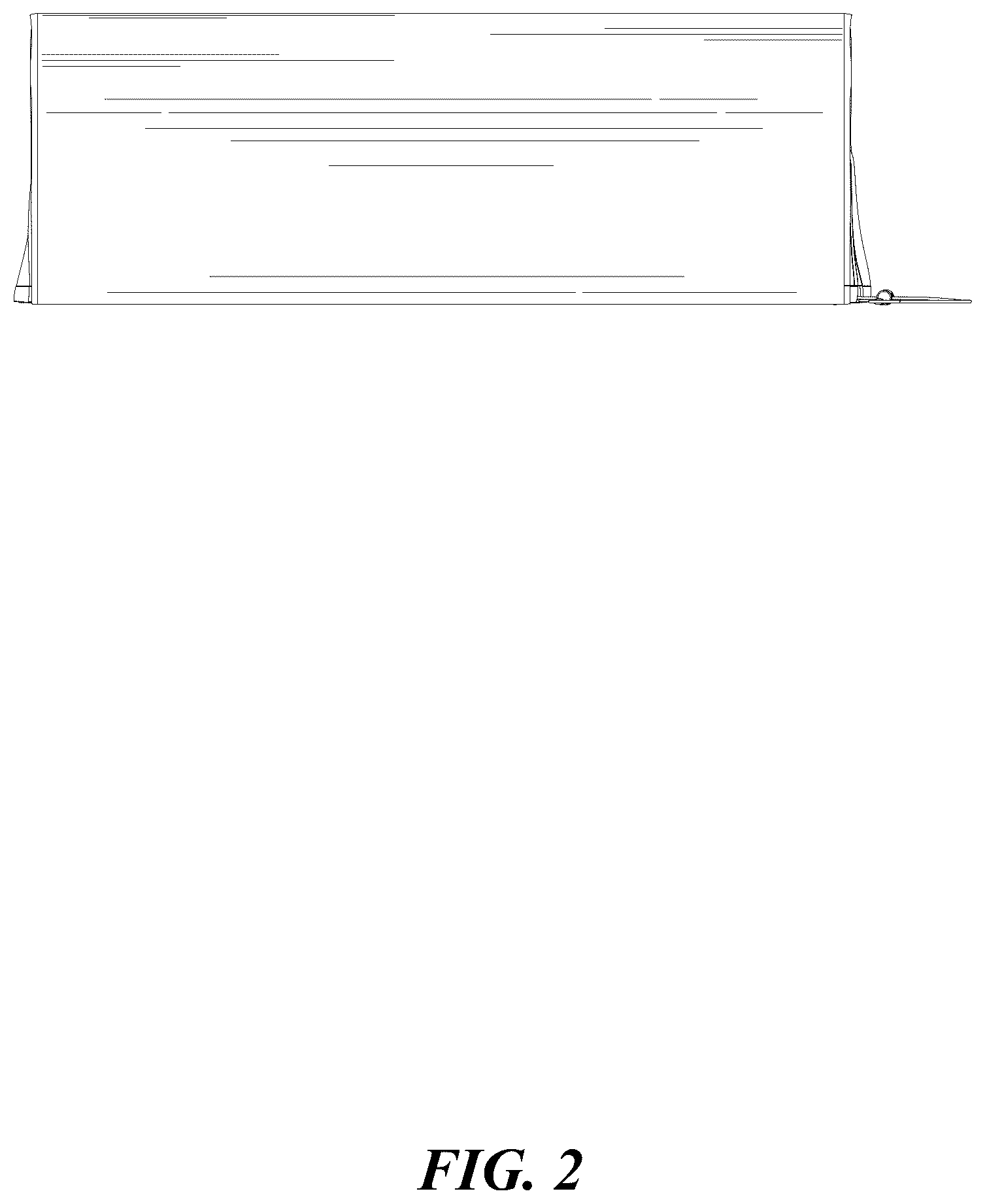 Patent USD1124715 Figure 2 – Grill cover