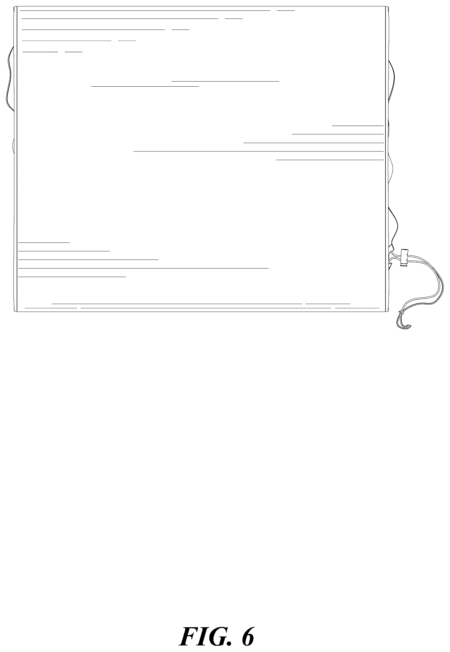 Patent USD1124715 Figure 6 – Grill cover