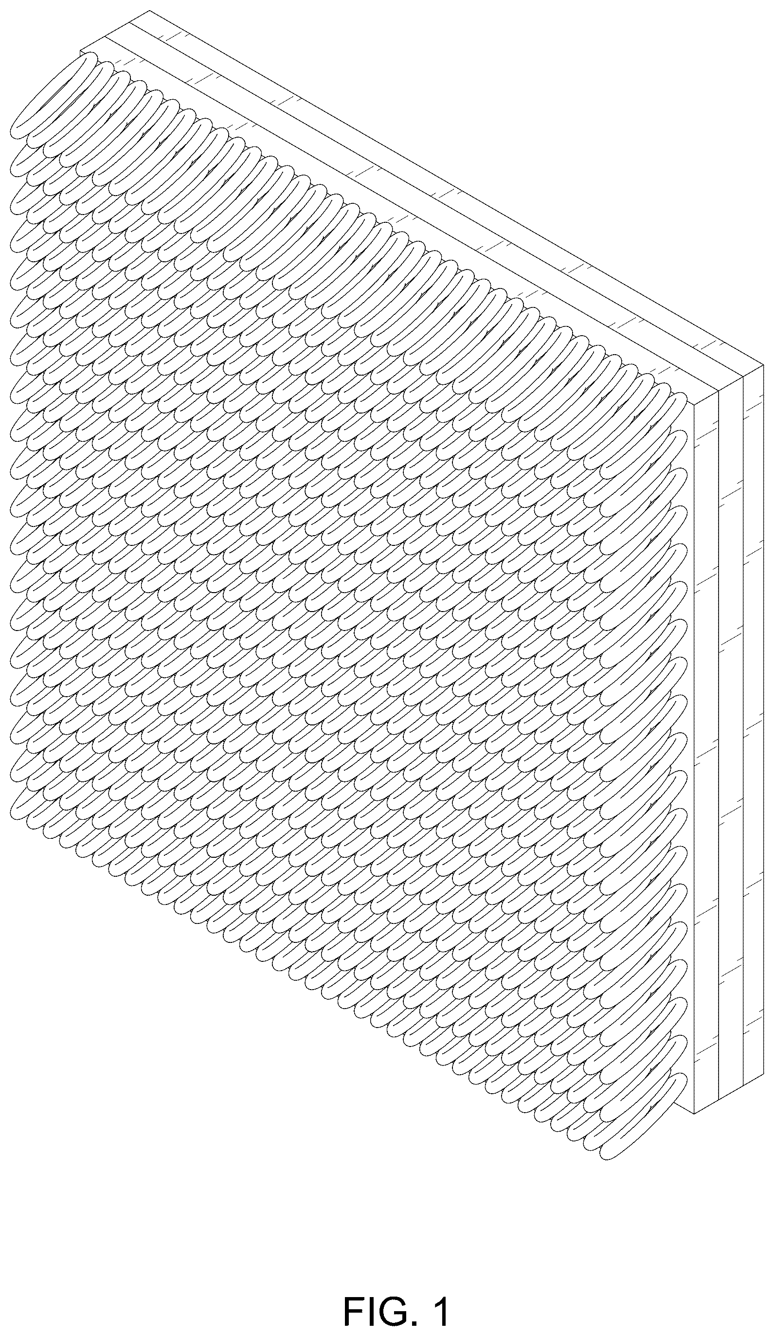 Patent USD1124716 Figure 1 – Loop pile furniture pad