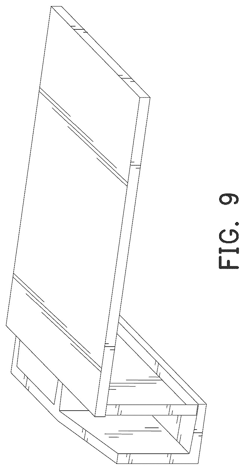 Patent USD1124718 Figure 7 – Desk riser