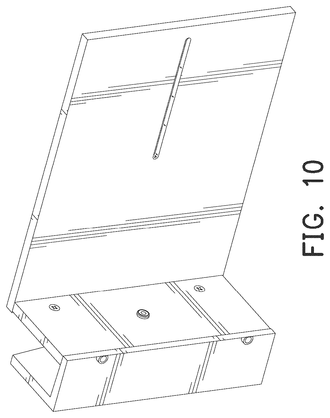 Patent USD1124718 Figure 8 – Desk riser