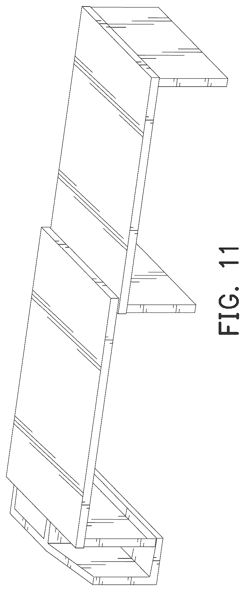 Patent USD1124718 Figure 9 – Desk riser