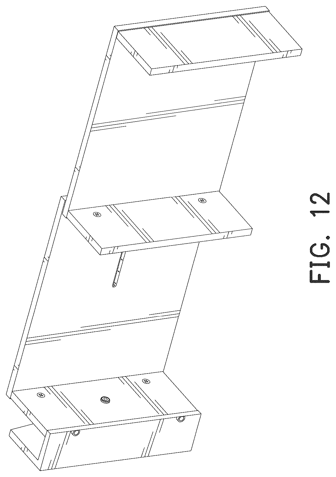 Patent USD1124718 Figure 10 – Desk riser