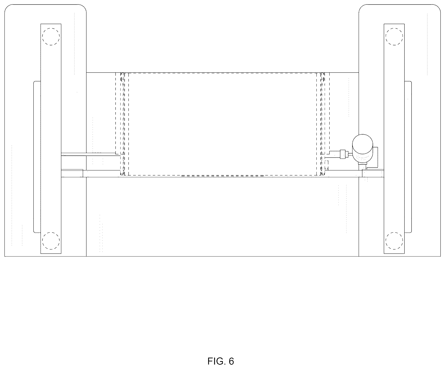 Patent USD1124720 Figure 6 – Height-adjustable desk