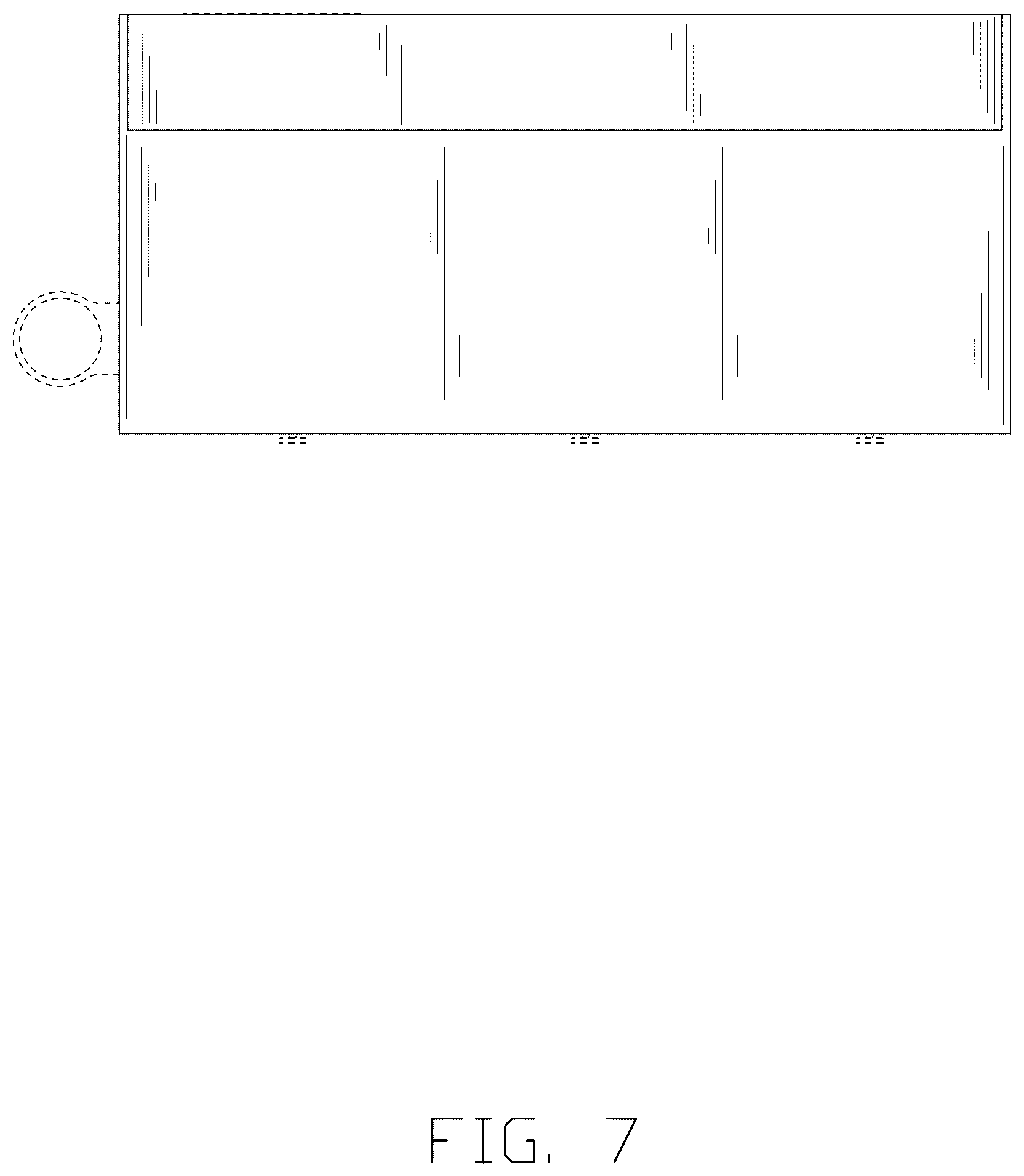 Patent USD1124721 Figure 7 – Dressing table