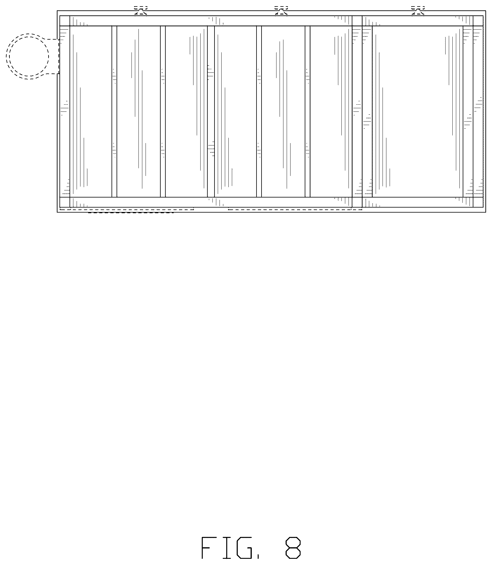 Patent USD1124721 Figure 8 – Dressing table