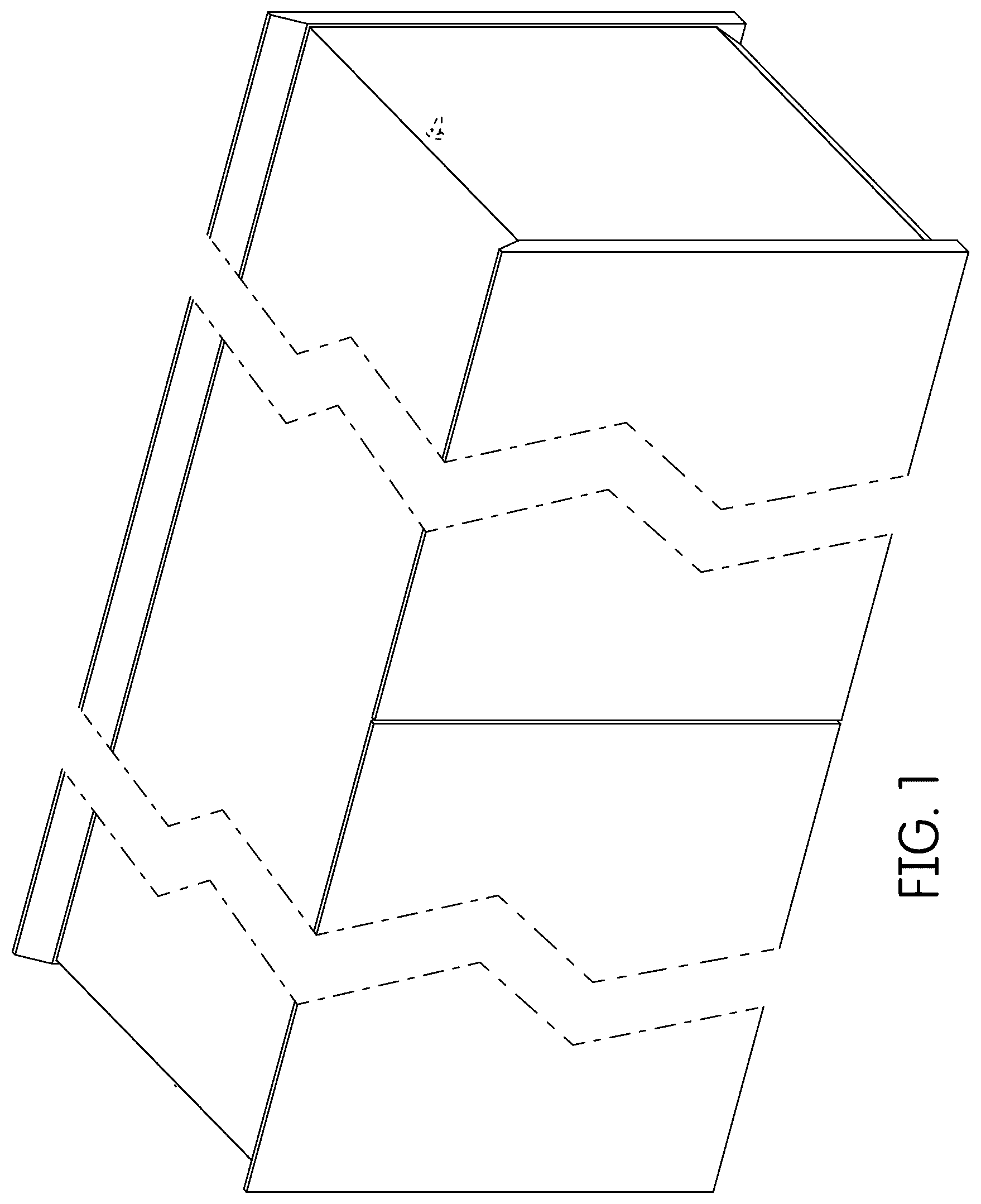 Patent USD1124723 — Storage furniture — Figure 1