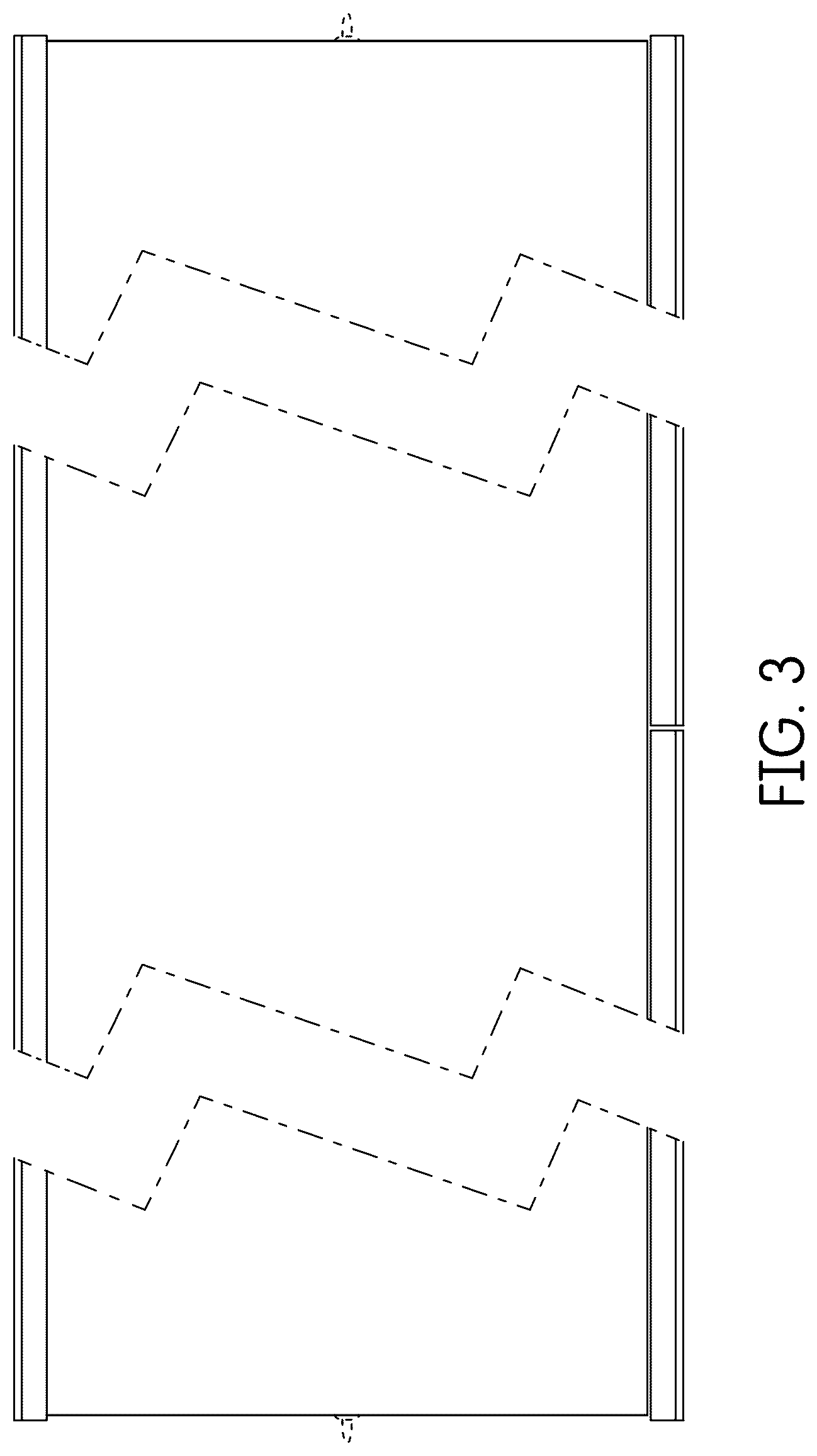 Patent USD1124723 Figure 3 – Storage furniture