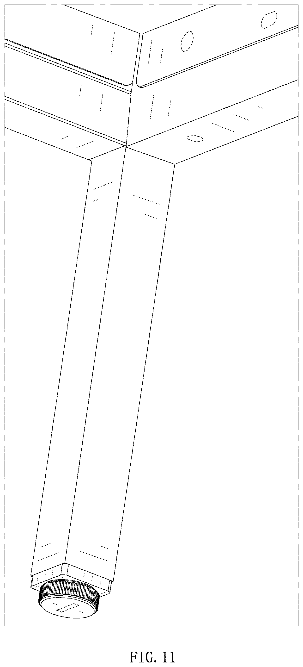 Patent USD1124724 Figure 11 – LED display cabinet