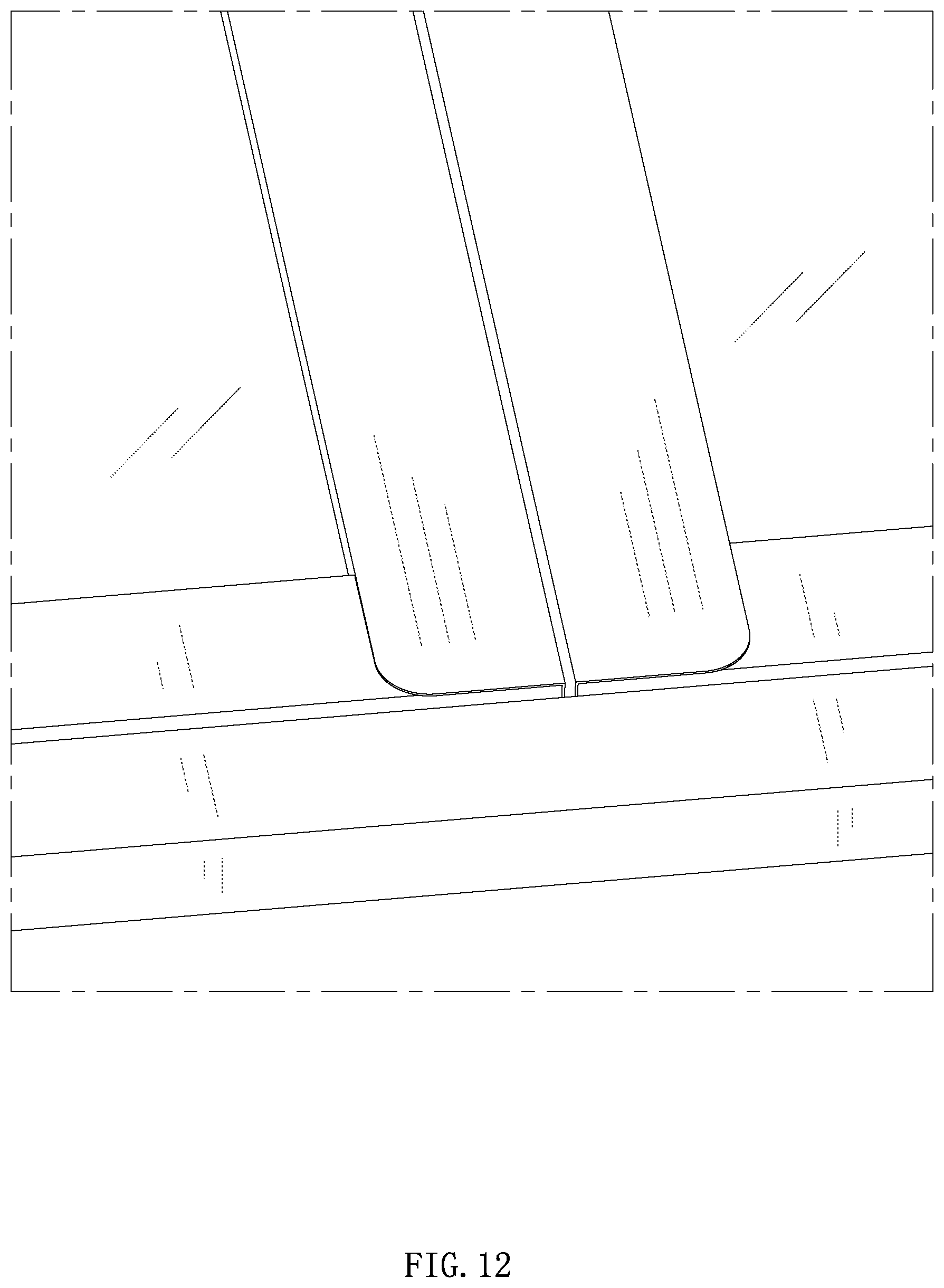 Patent USD1124724 Figure 12 – LED display cabinet