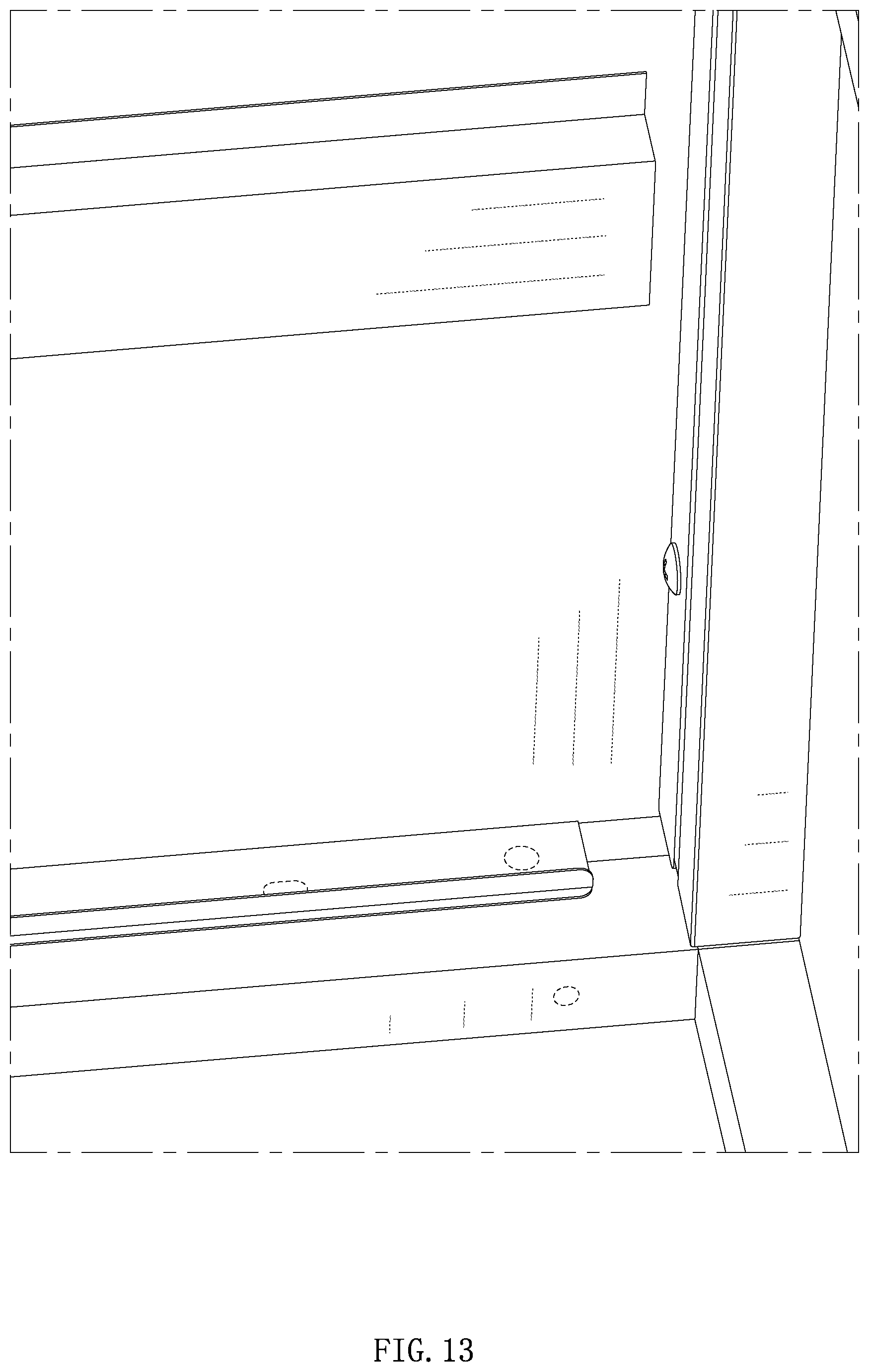 Patent USD1124724 Figure 13 – LED display cabinet