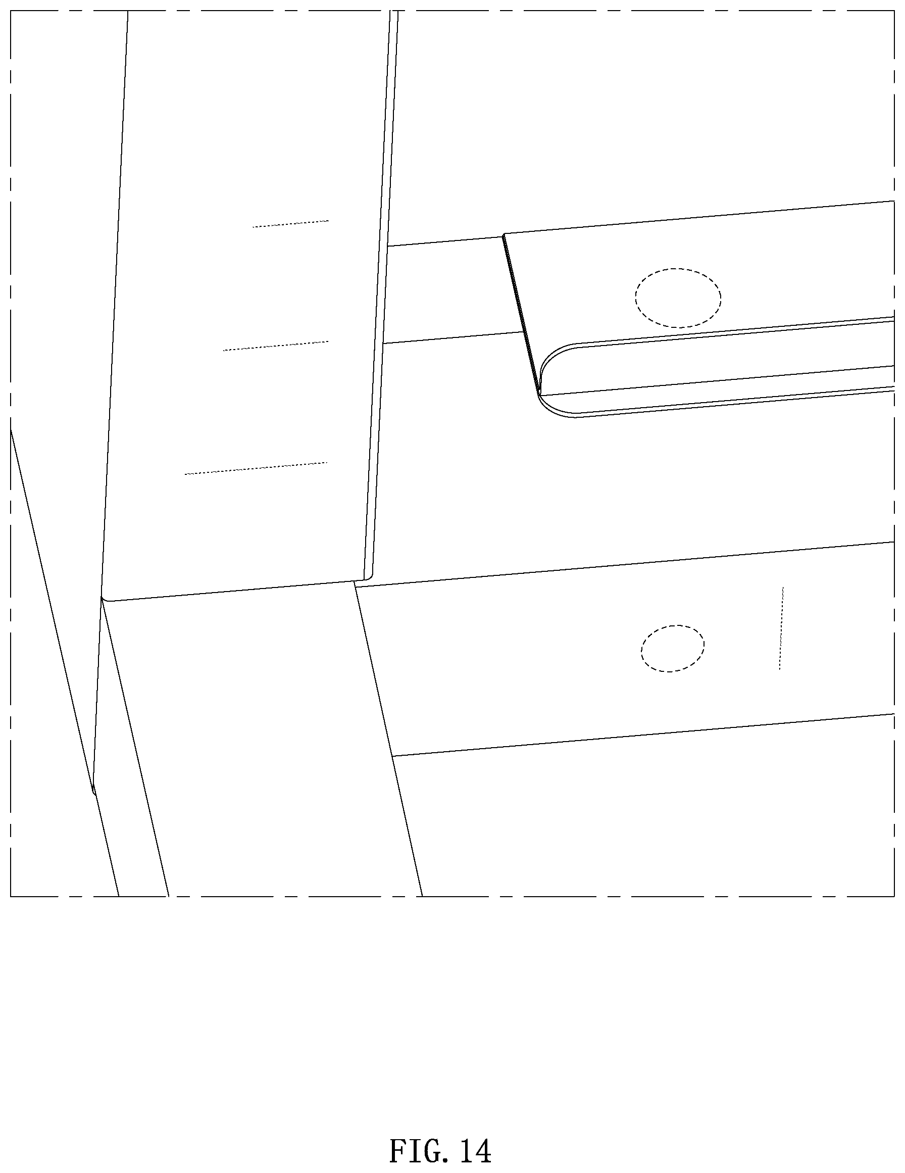 Patent USD1124724 Figure 14 – LED display cabinet