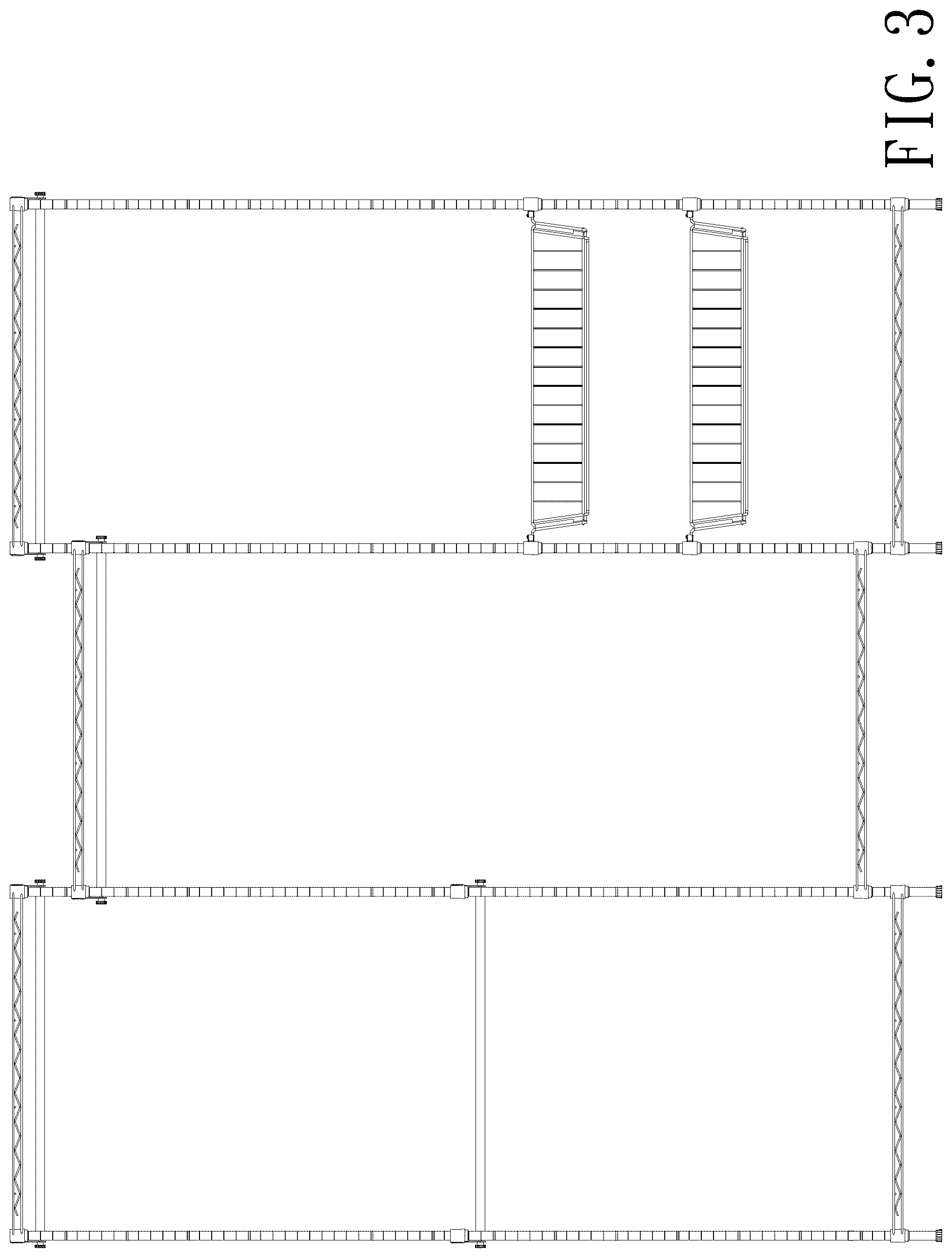 Patent USD1124726 Figure 3 – Garment rack