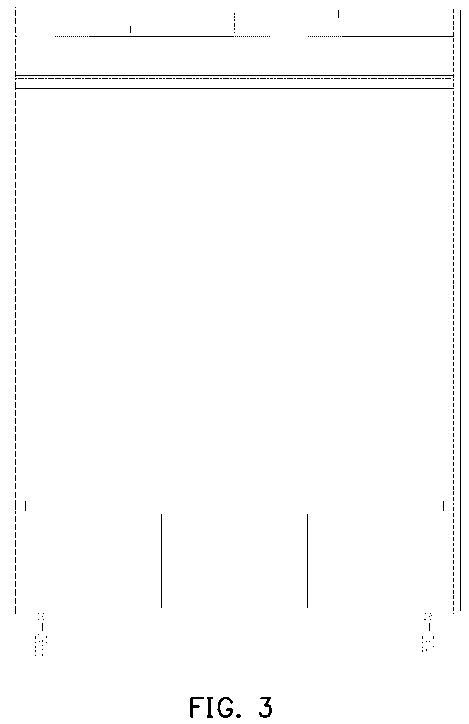 Patent USD1124727 Figure 3 – Shelf