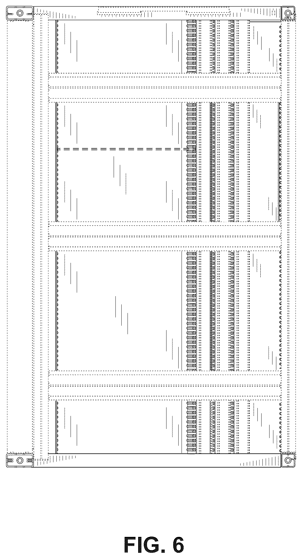Patent USD1124728 Figure 6 – Retail display