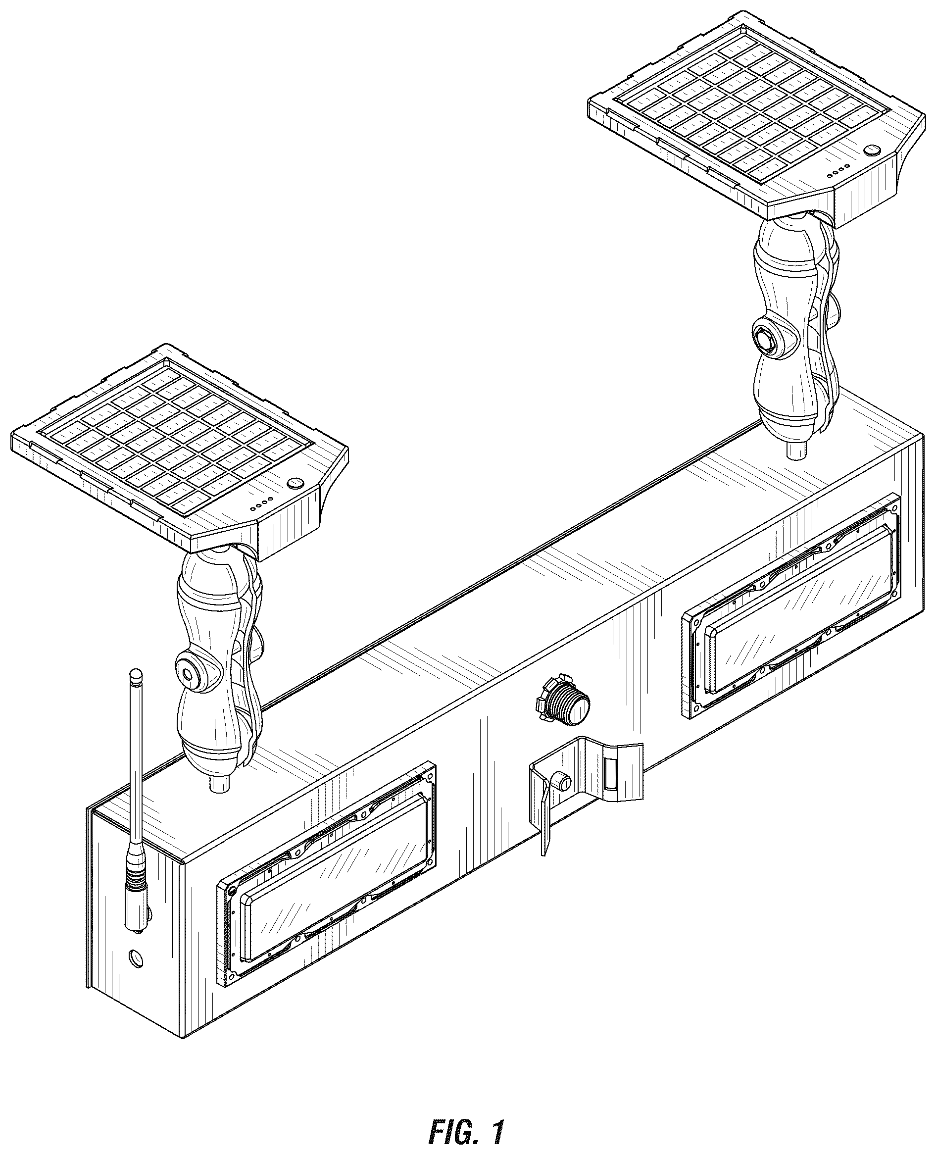 Patent USD1124729 — Roadway beacon — Figure 1
