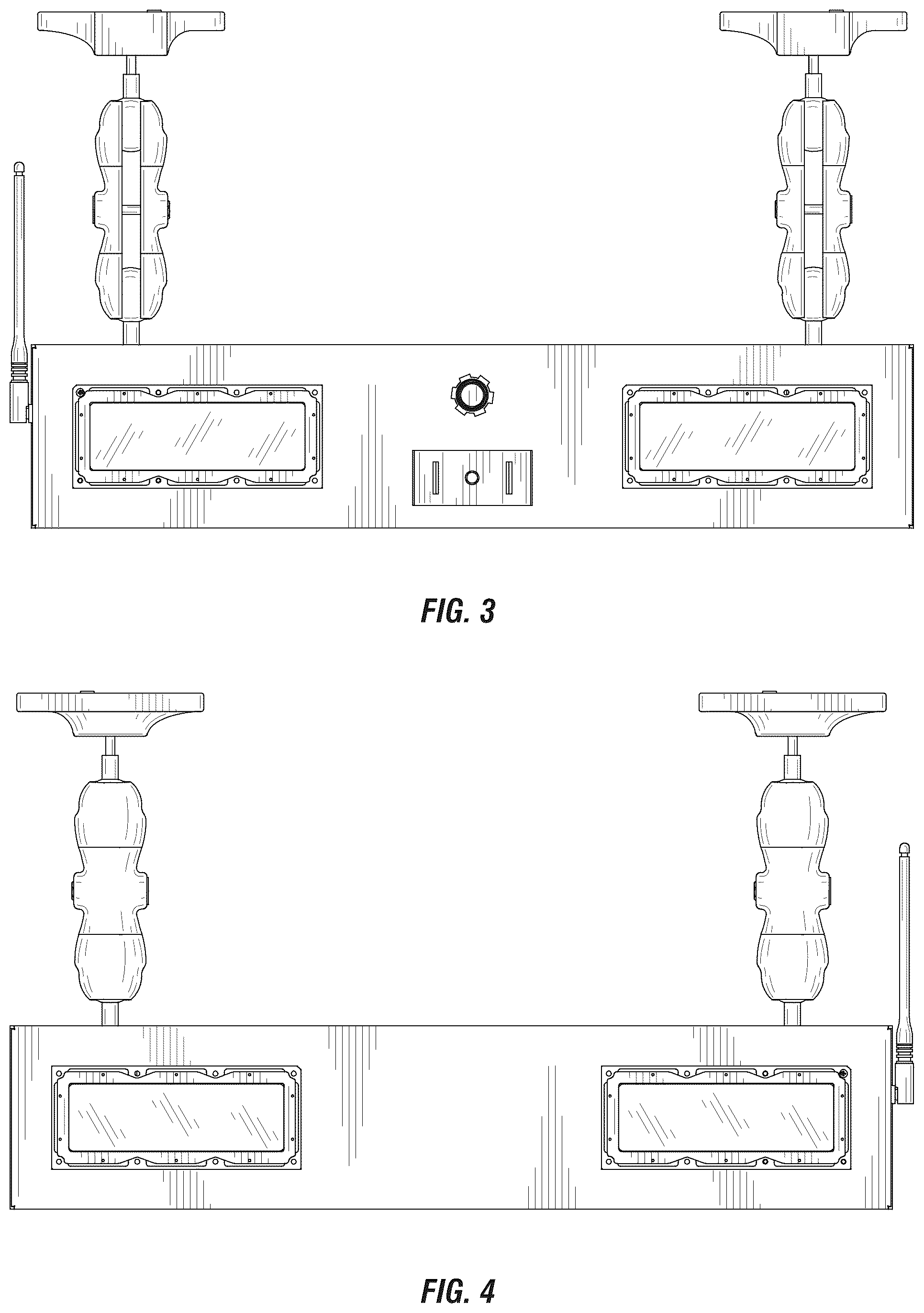 Patent USD1124729 Figure 3 – Roadway beacon
