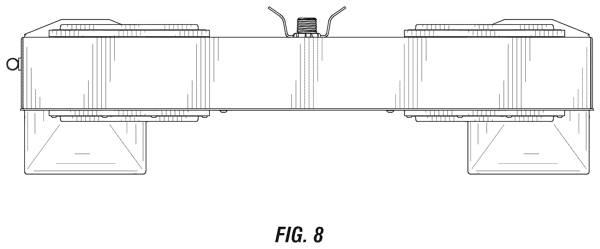 Patent USD1124729 Figure 5 – Roadway beacon