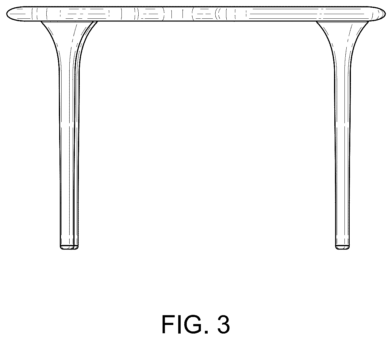 Patent USD1124730 Figure 3 – Table