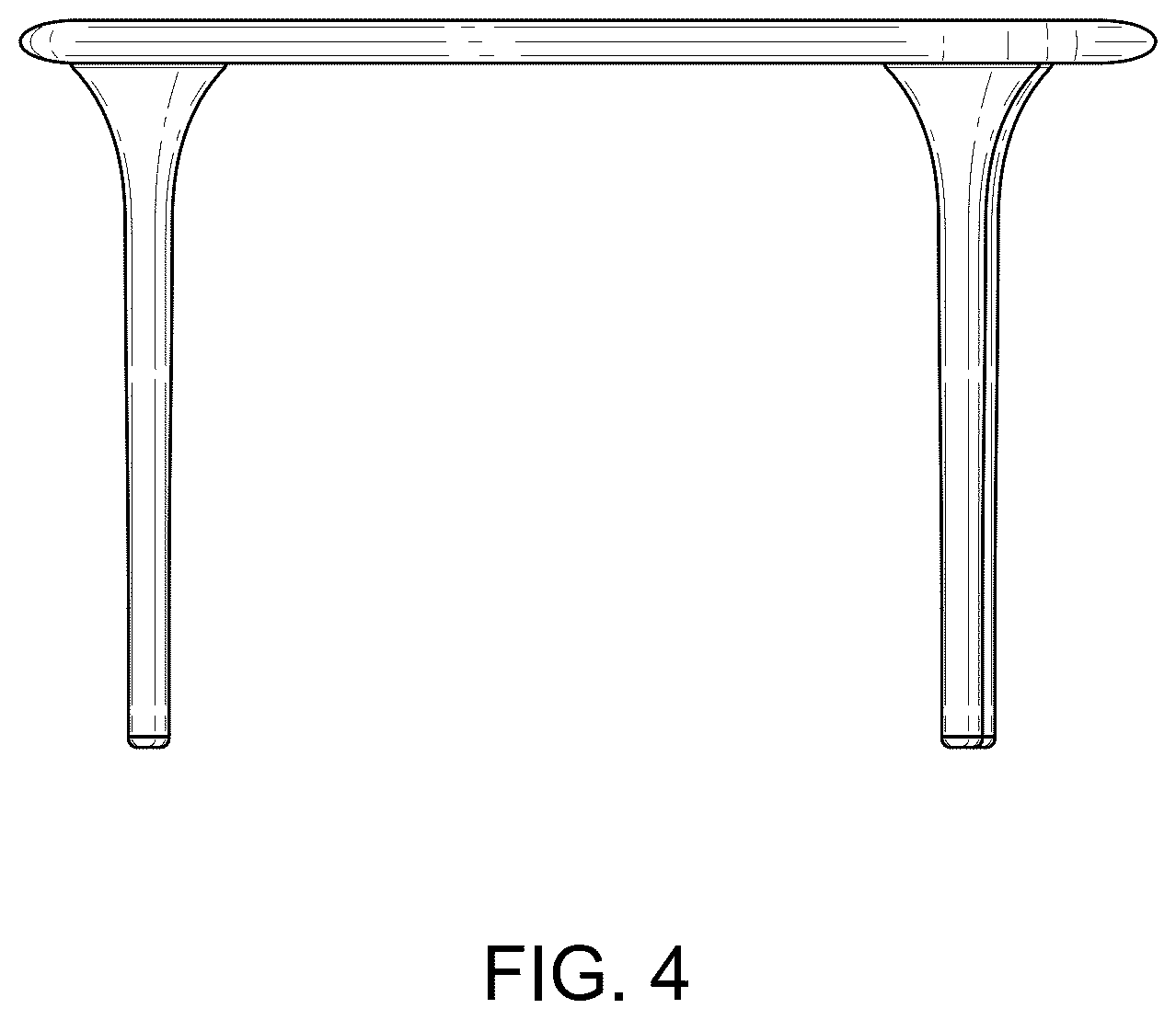 Patent USD1124730 Figure 4 – Table