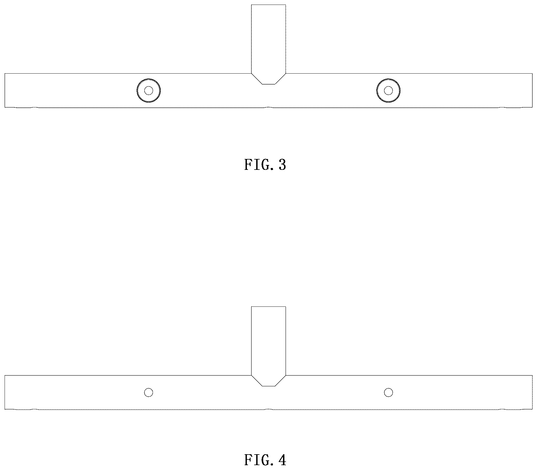 Patent USD1124731 Figure 3 – Base of clothes hanger