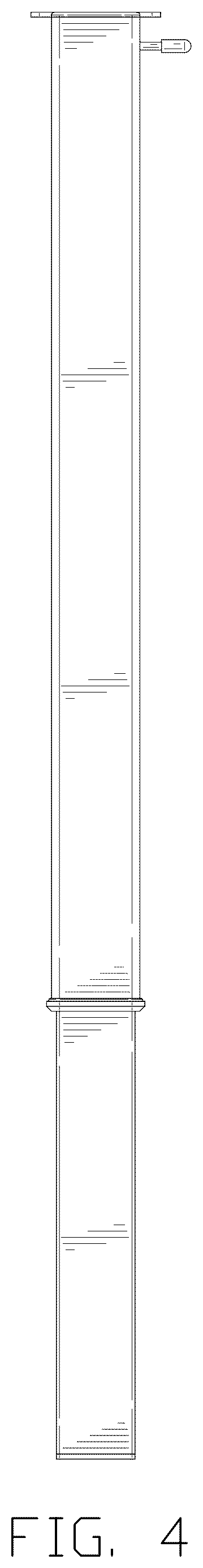 Patent USD1124732 Figure 4 – Adjustable supporting leg
