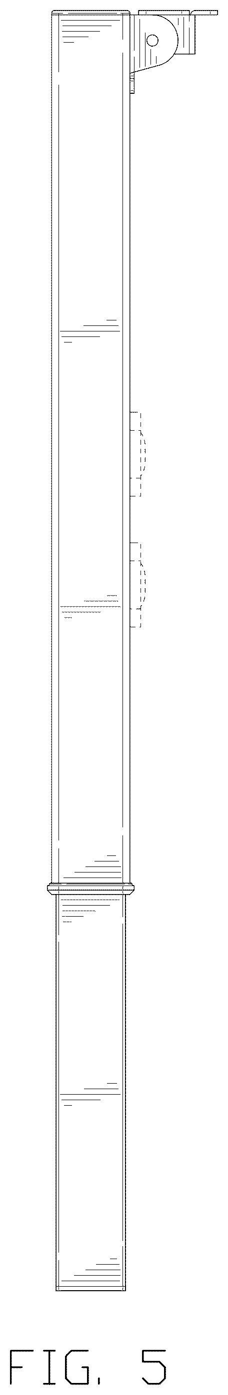 Patent USD1124732 Figure 5 – Adjustable supporting leg
