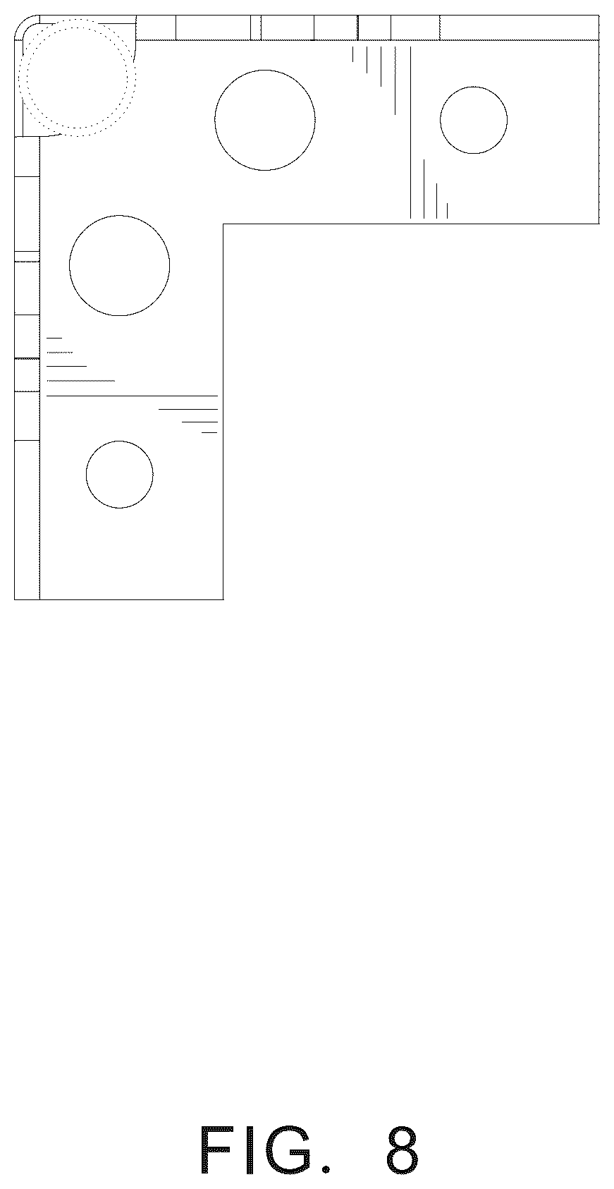 Patent USD1124733 Figure 8 – Furniture foot