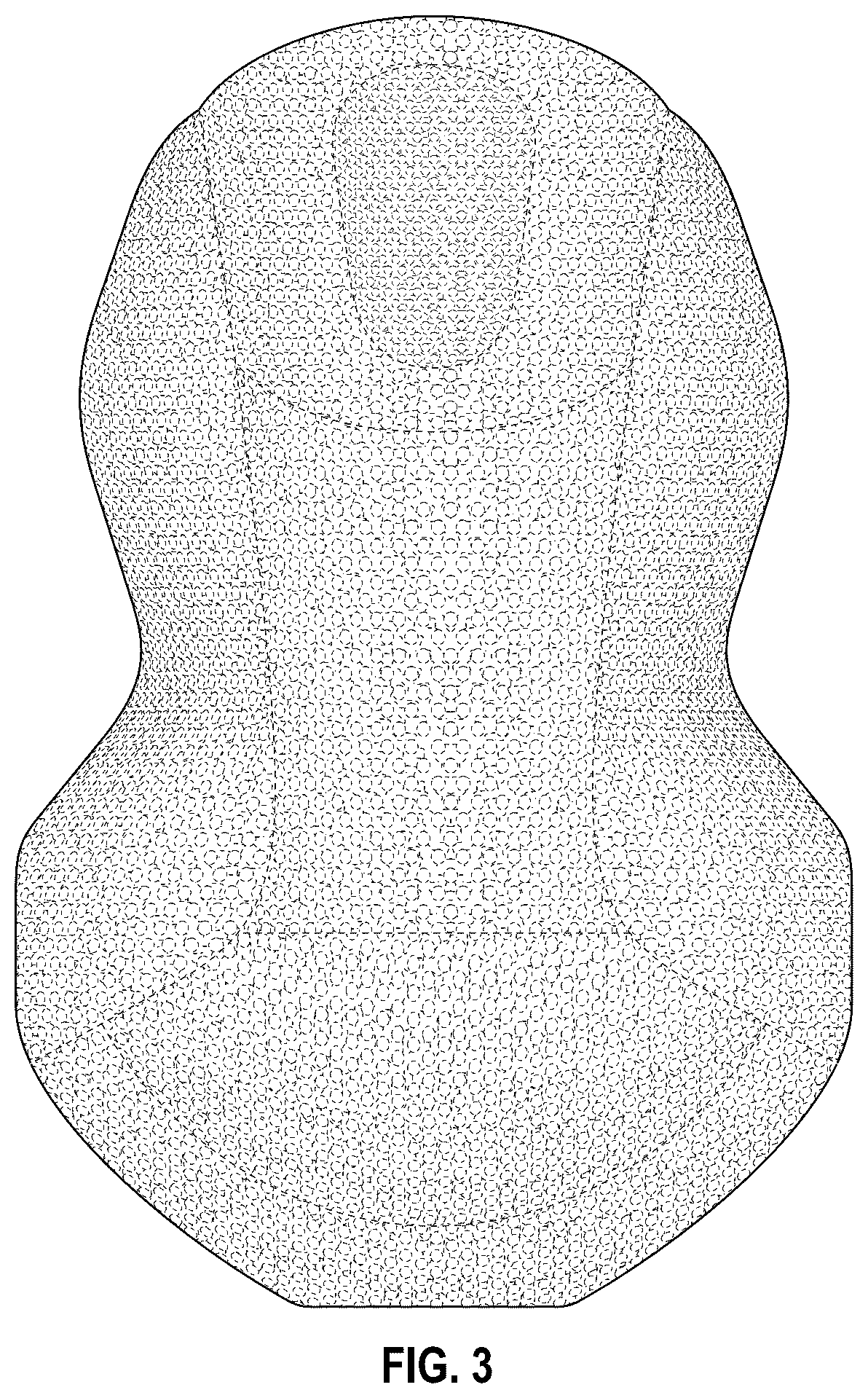 Patent USD1124734 Figure 3 – Baby bouncer seat insert