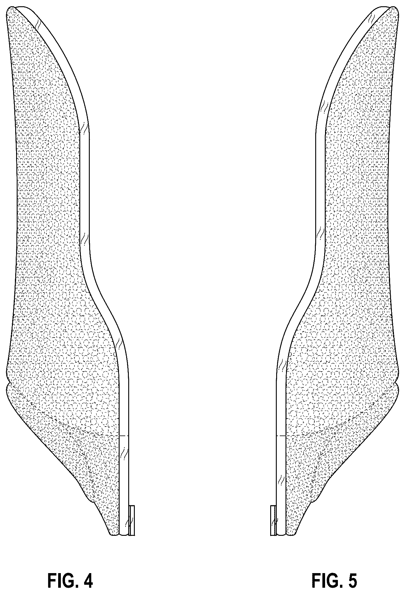 Patent USD1124734 Figure 4 – Baby bouncer seat insert