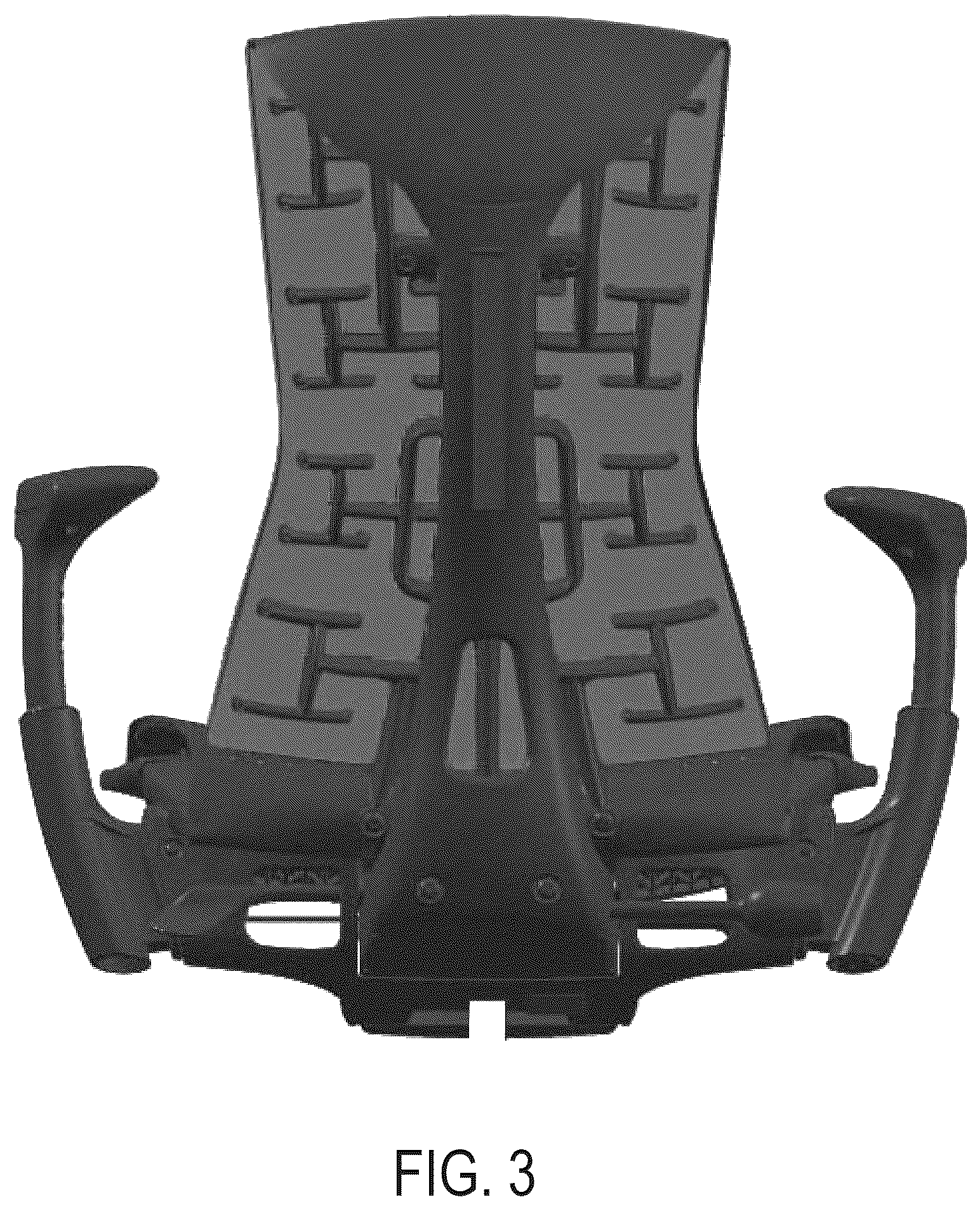 Patent USD1124735 Figure 3 – Chair