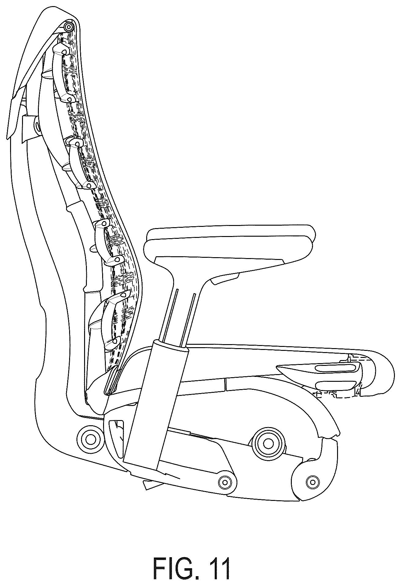 Patent USD1124735 Figure 11 – Chair
