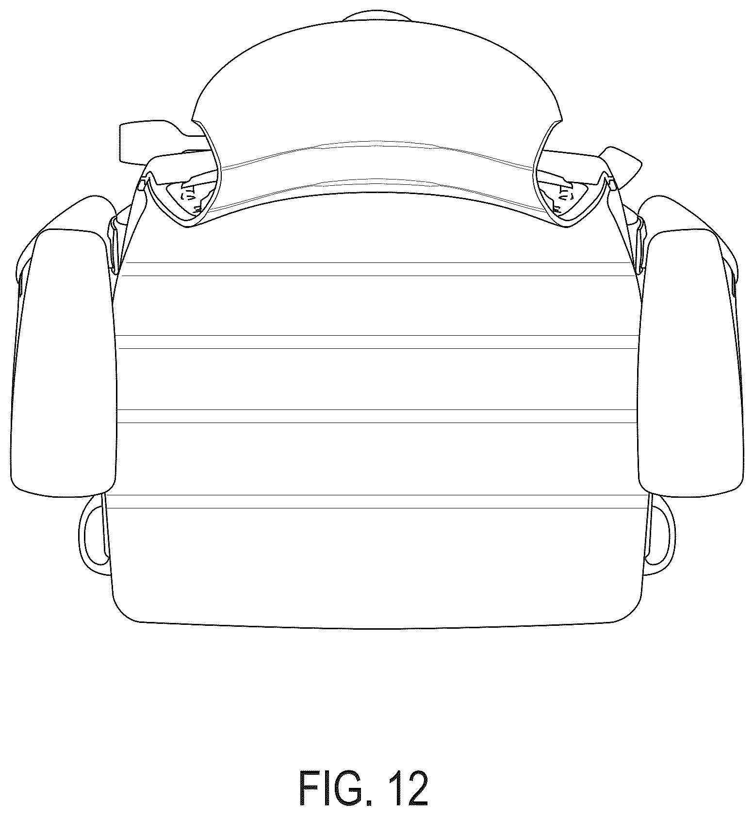 Patent USD1124735 Figure 12 – Chair