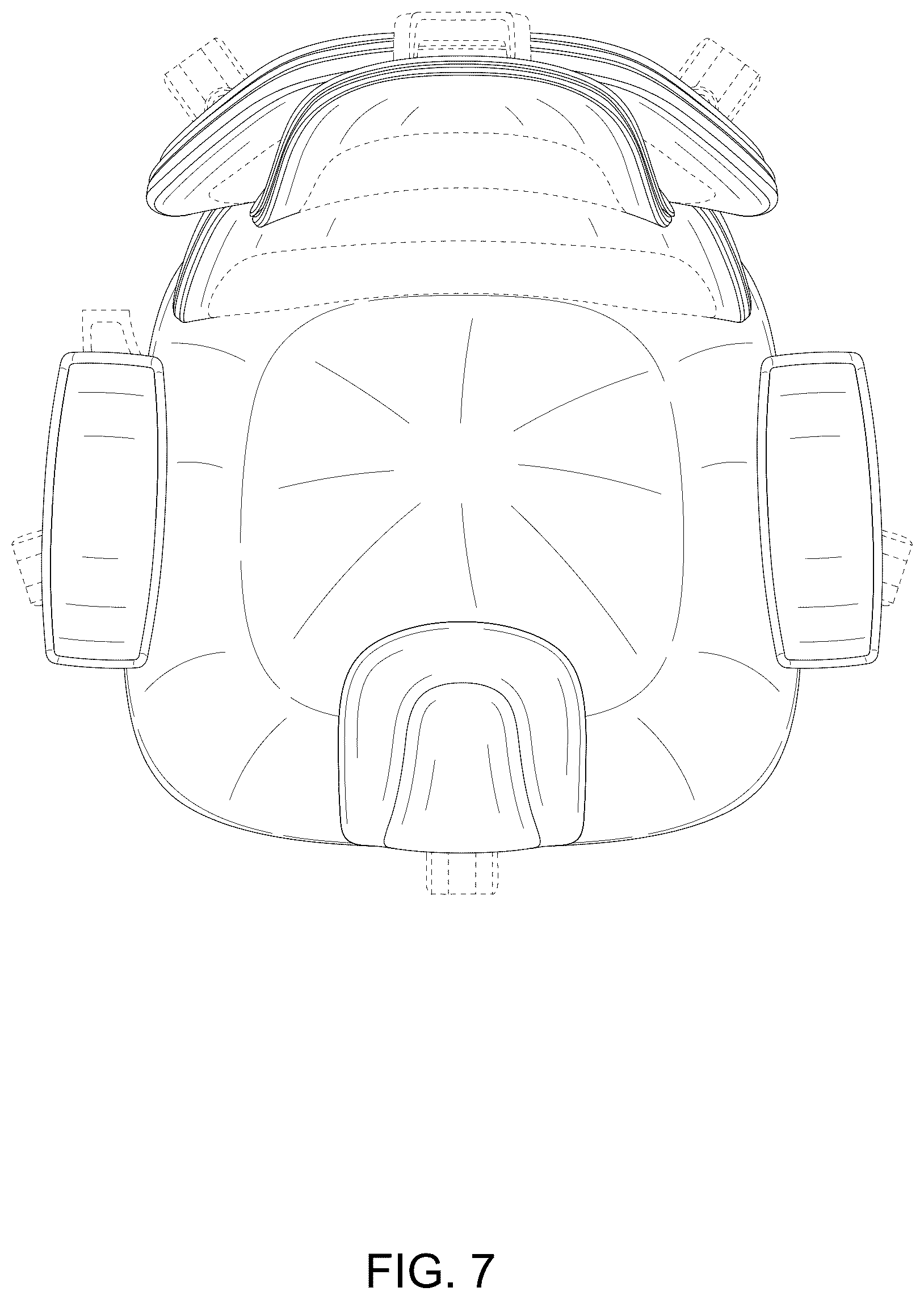 Patent USD1124736 Figure 7 – Chair
