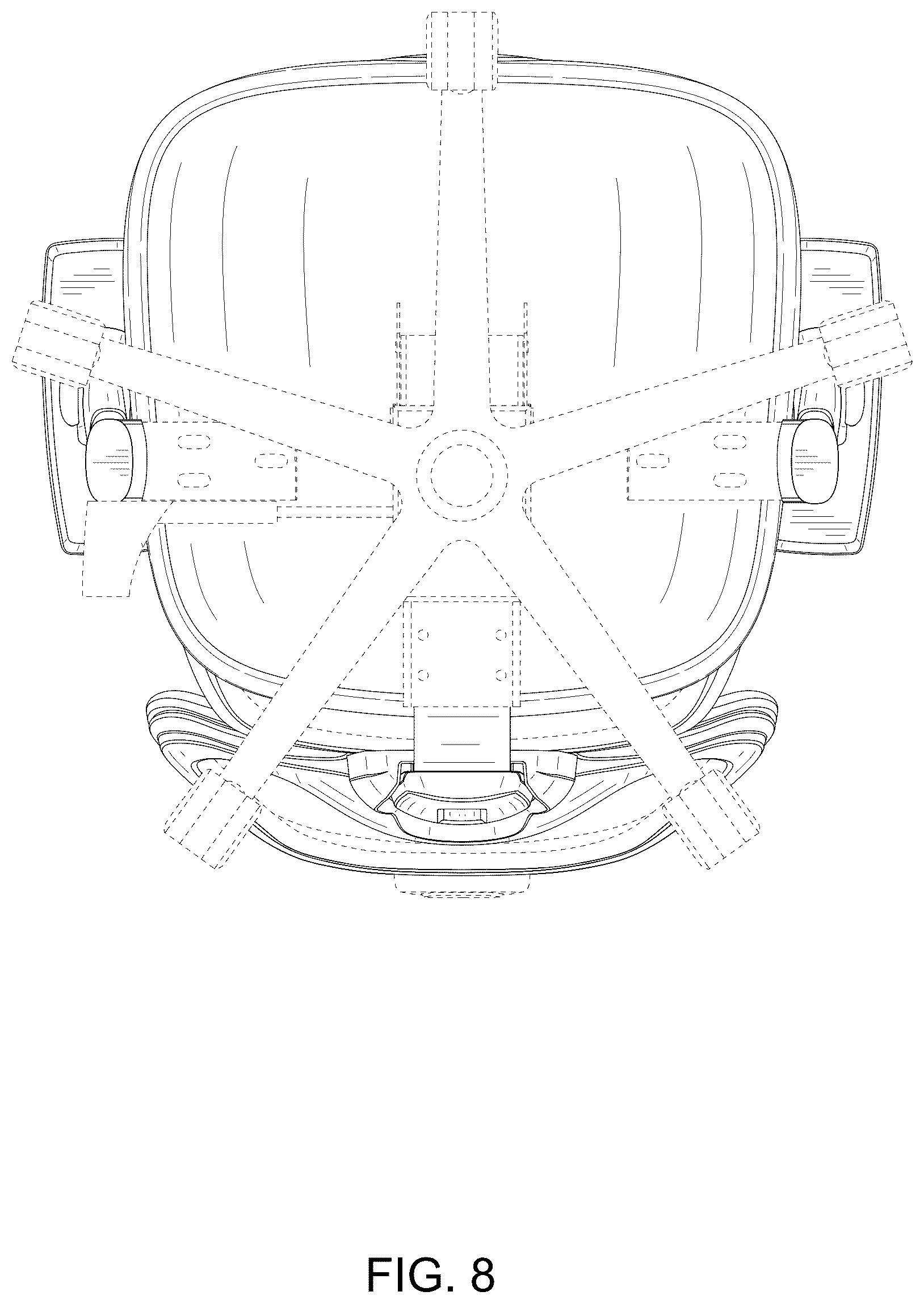 Patent USD1124736 Figure 8 – Chair