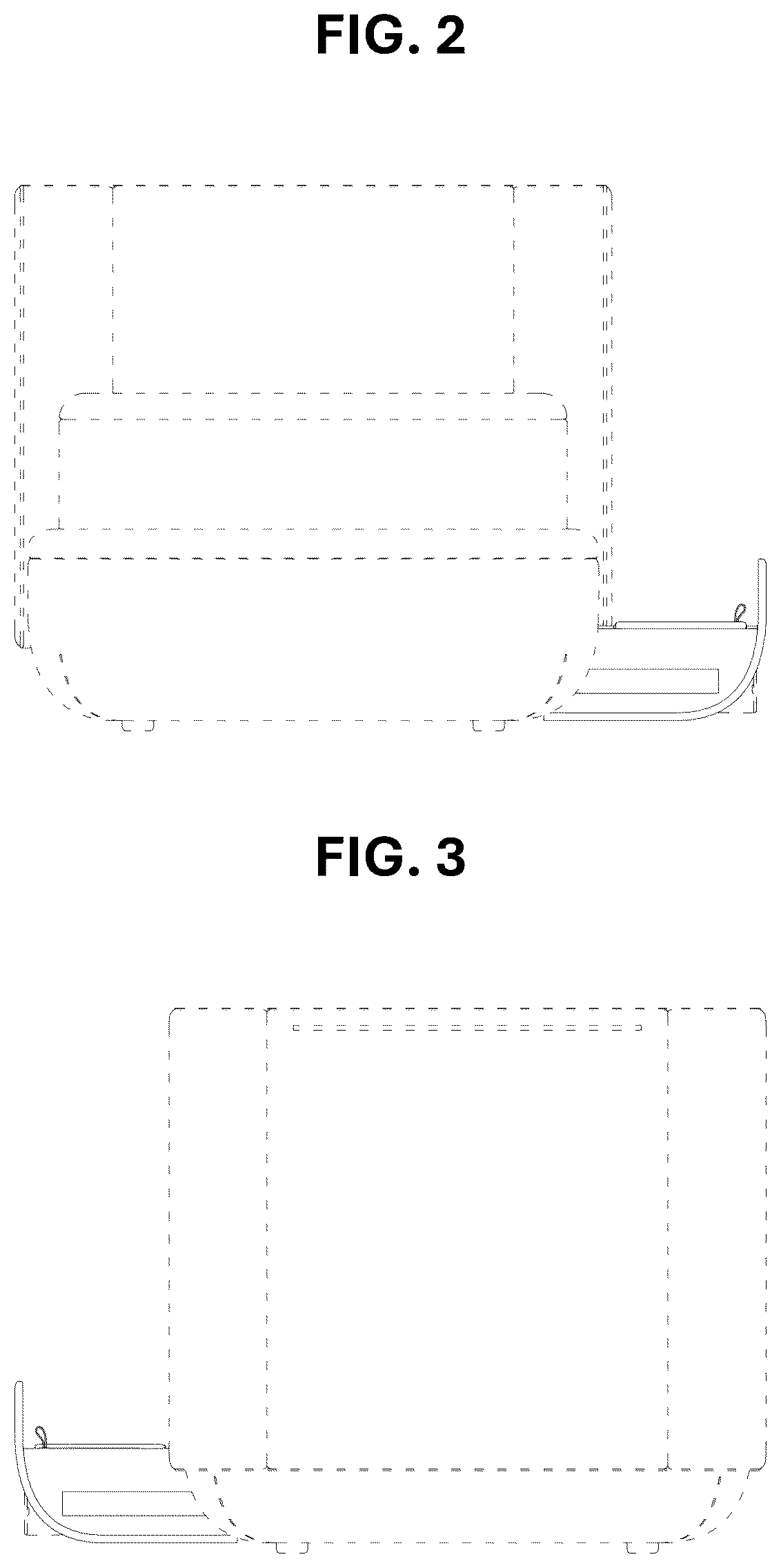 Patent USD1124738 Figure 2 – Motion bed combined with a spinal warmer