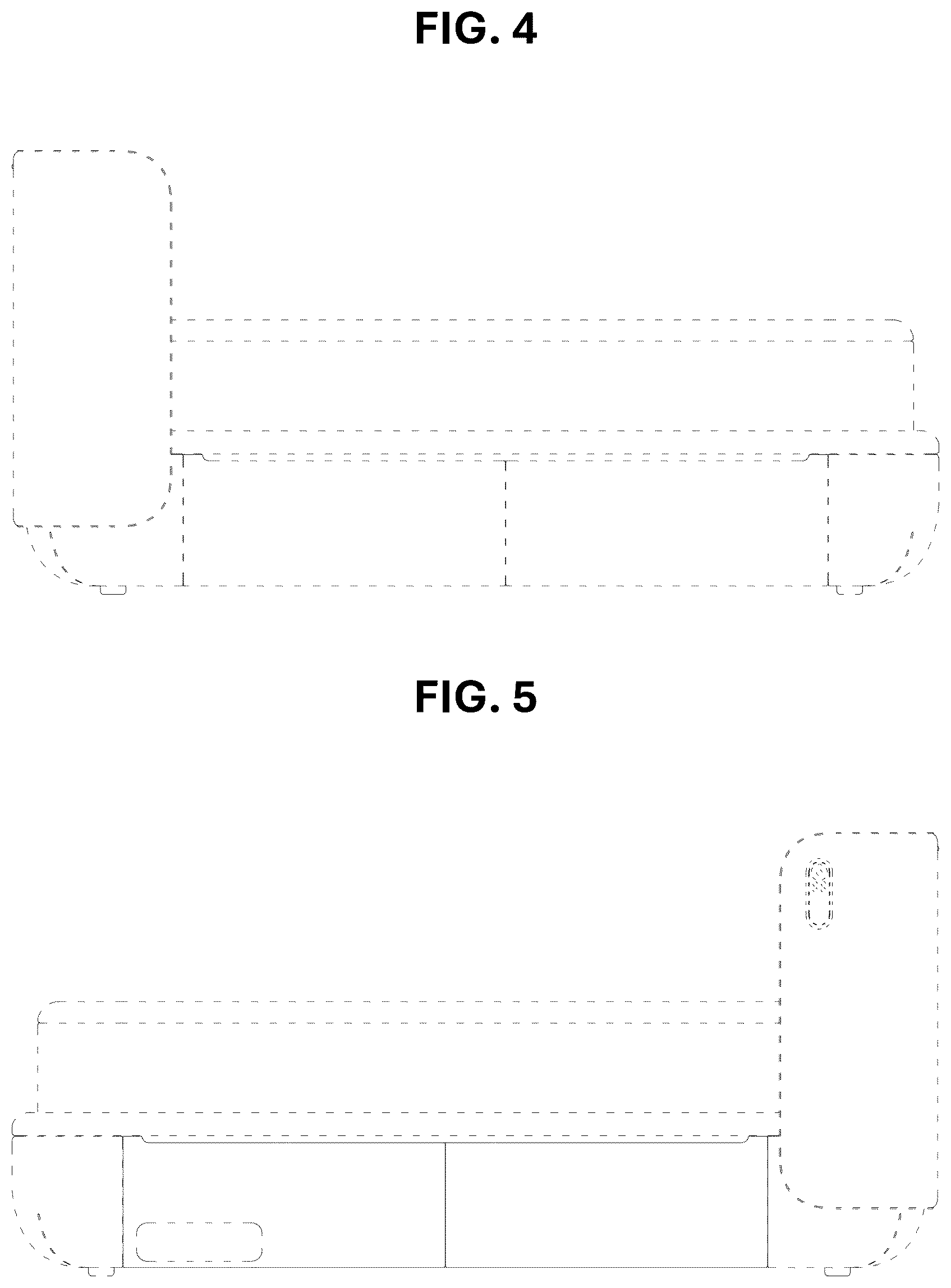 Patent USD1124738 Figure 3 – Motion bed combined with a spinal warmer