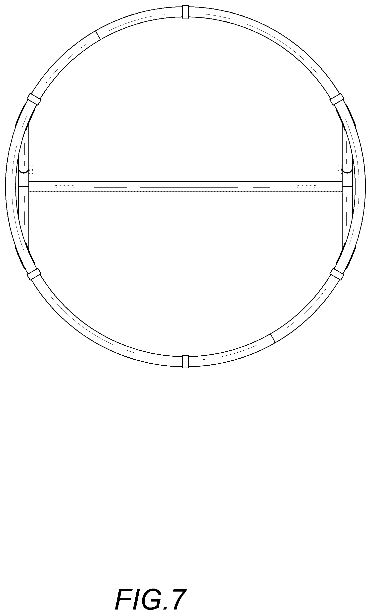 Patent USD1124740 Figure 7 – Hammock chair stand