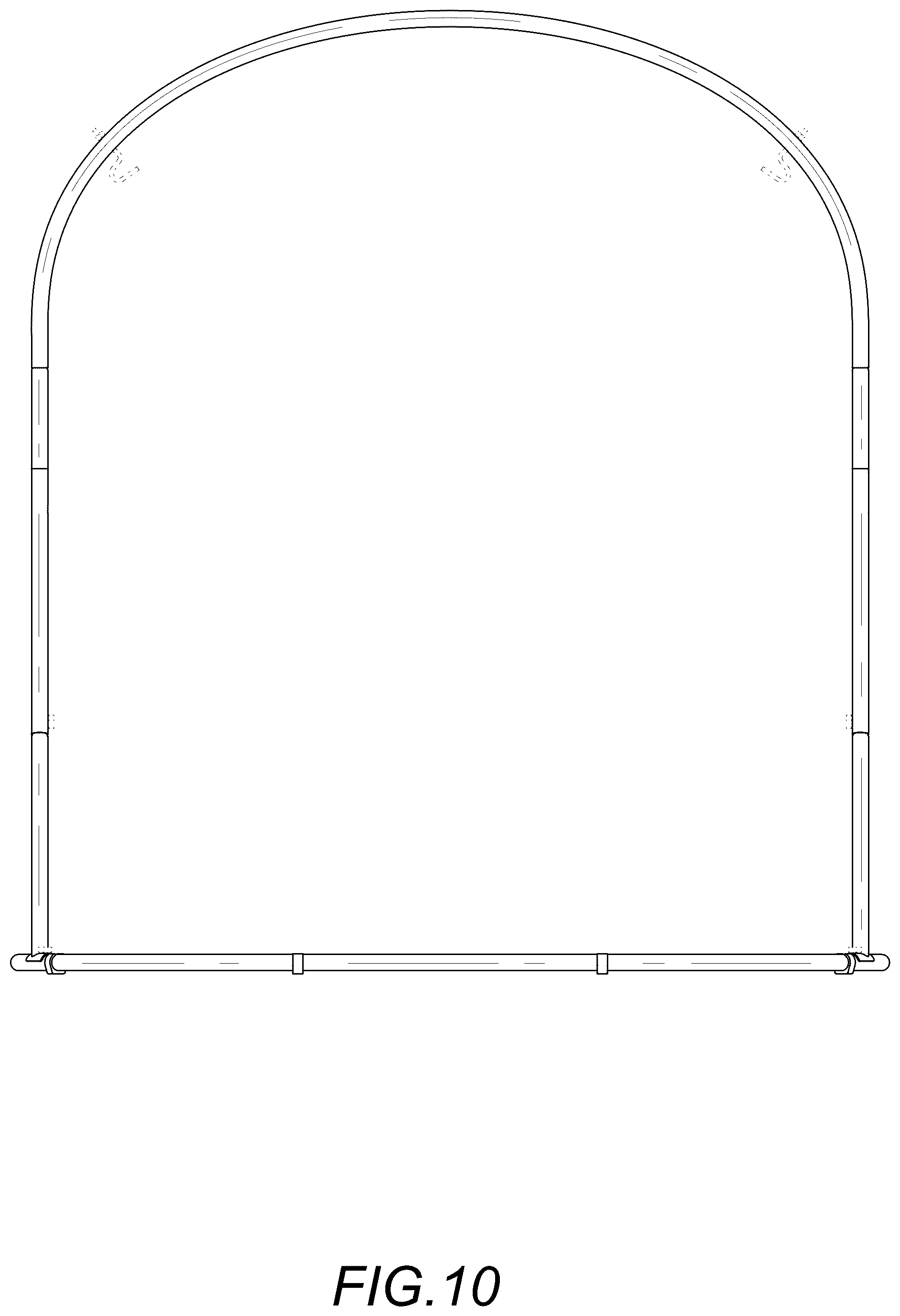 Patent USD1124740 Figure 10 – Hammock chair stand