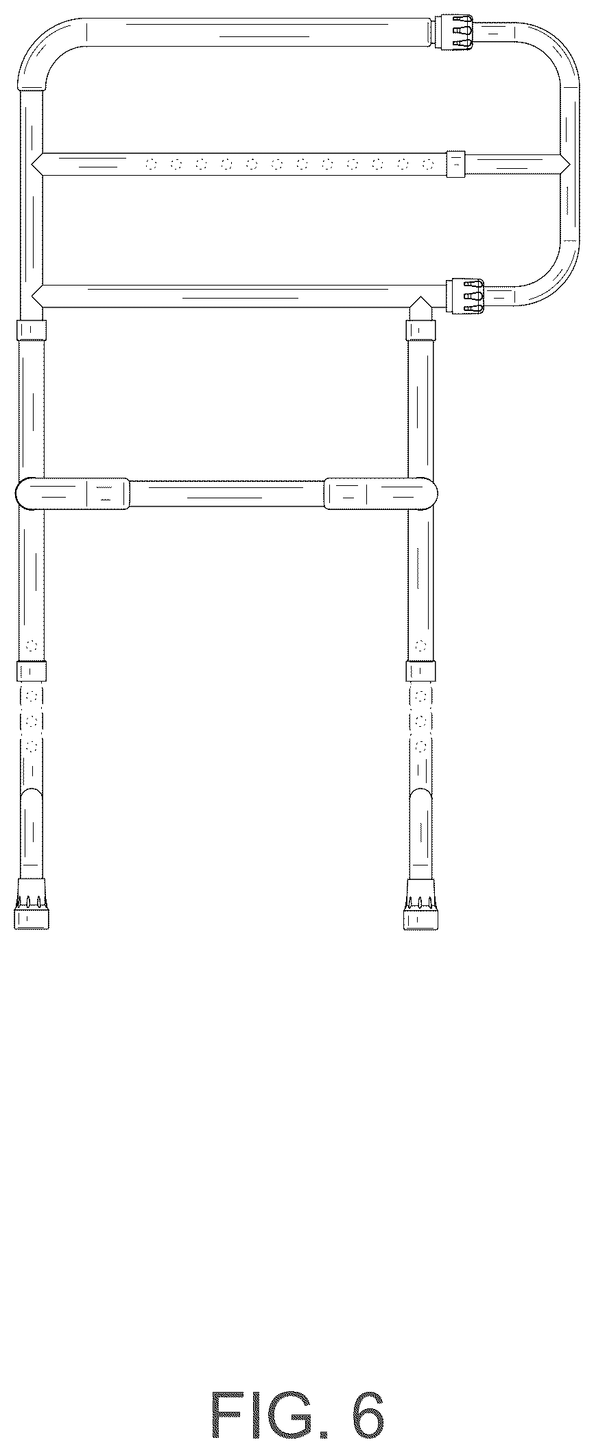 Patent USD1124742 Figure 6 – Retractable handrail