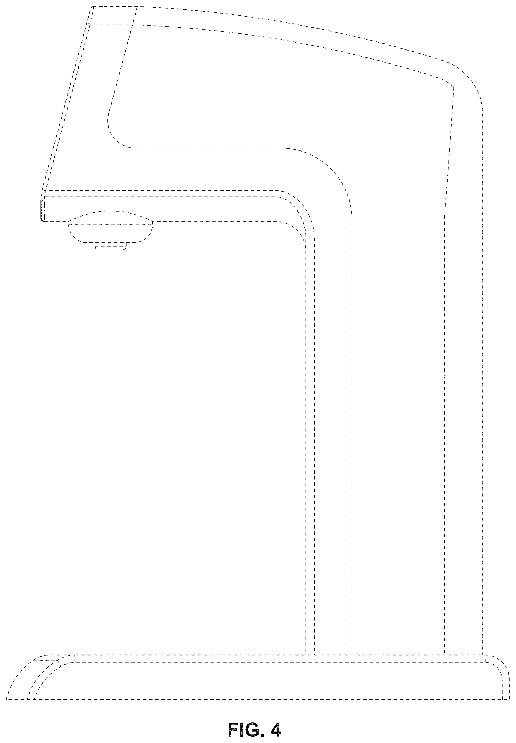 Patent USD1124744 Figure 4 – Dispenser