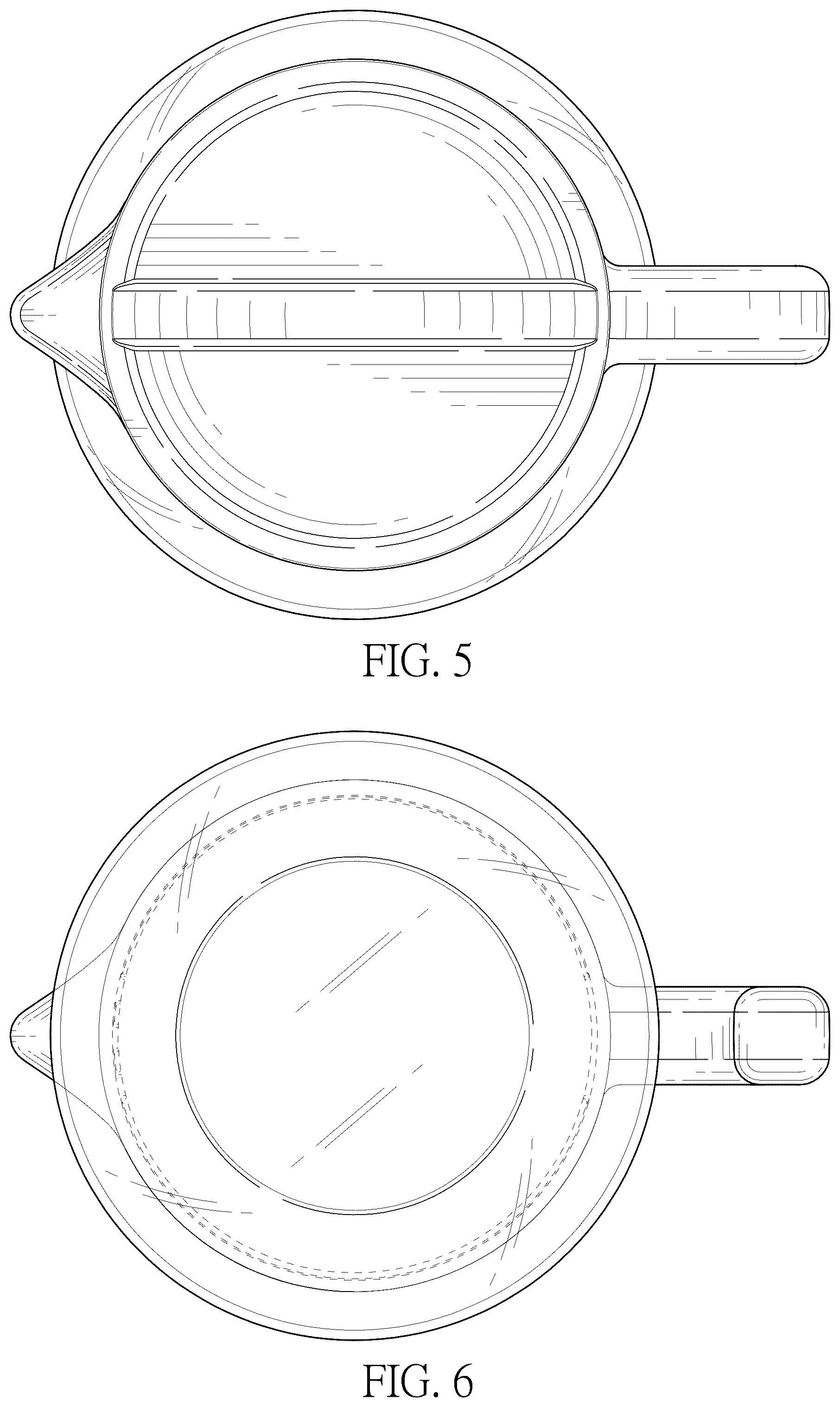 Patent USD1124747 Figure 5 – Pitcher