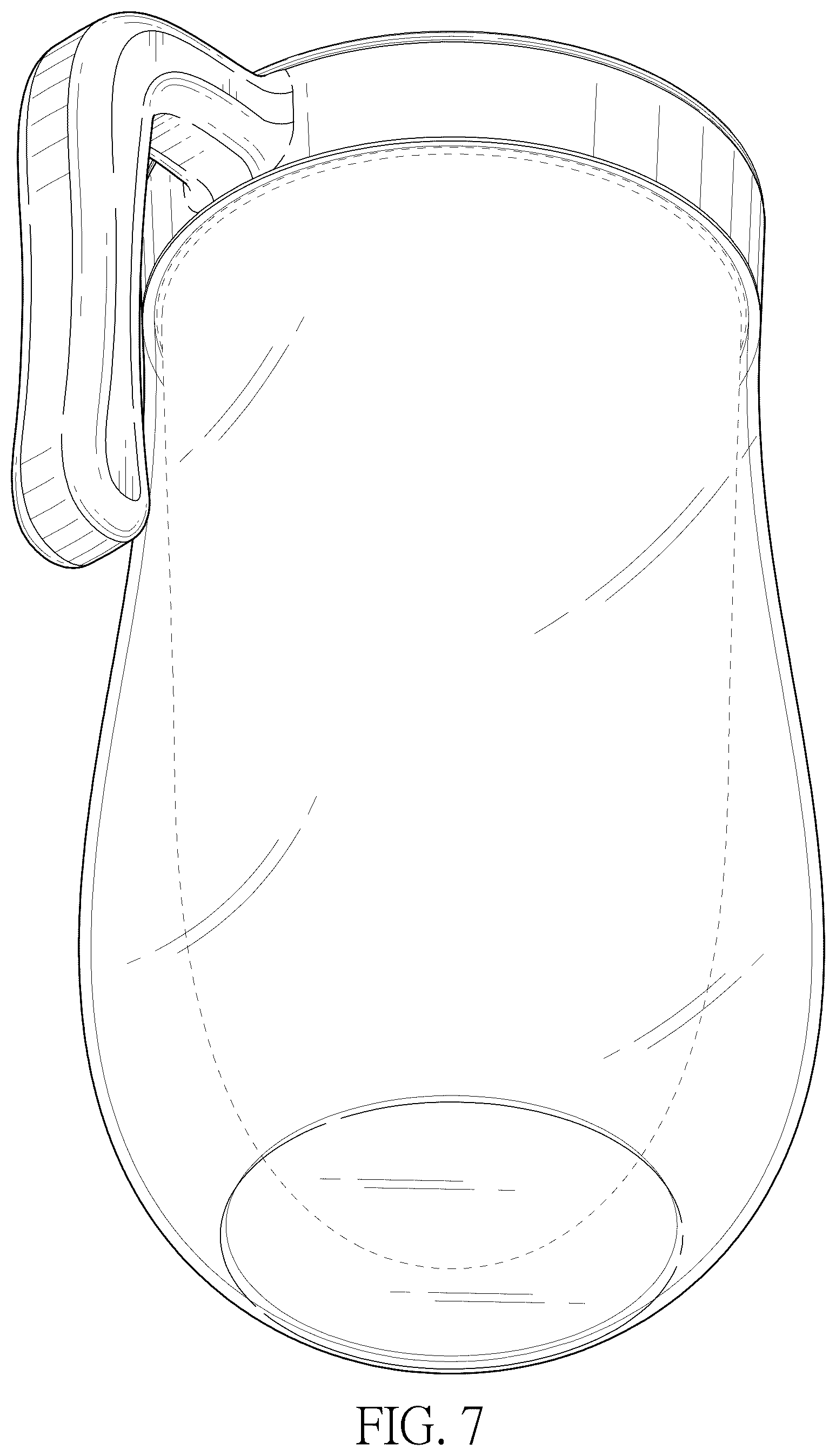 Patent USD1124747 Figure 6 – Pitcher