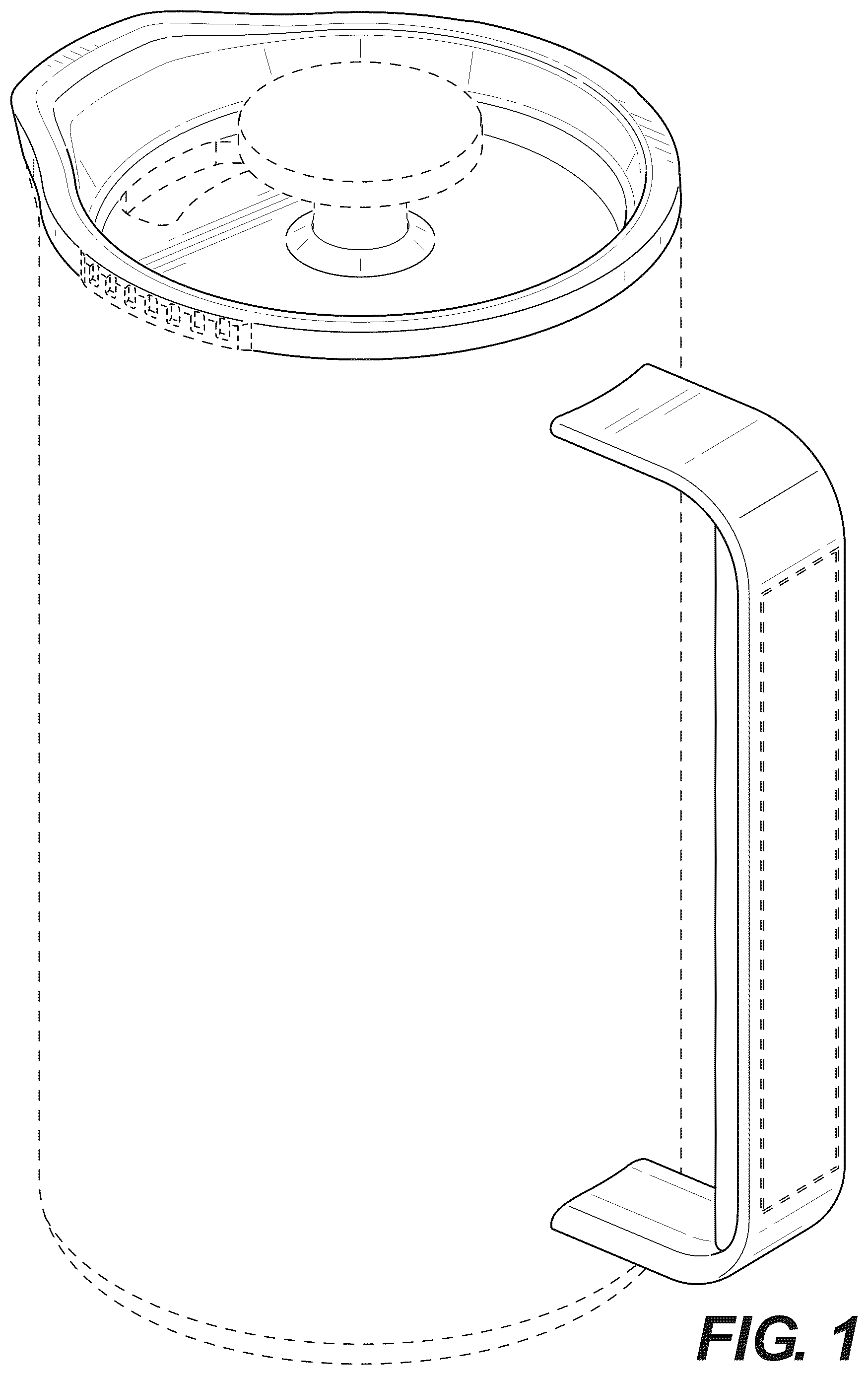 Patent USD1124748 Figure 1 – Beverage maker