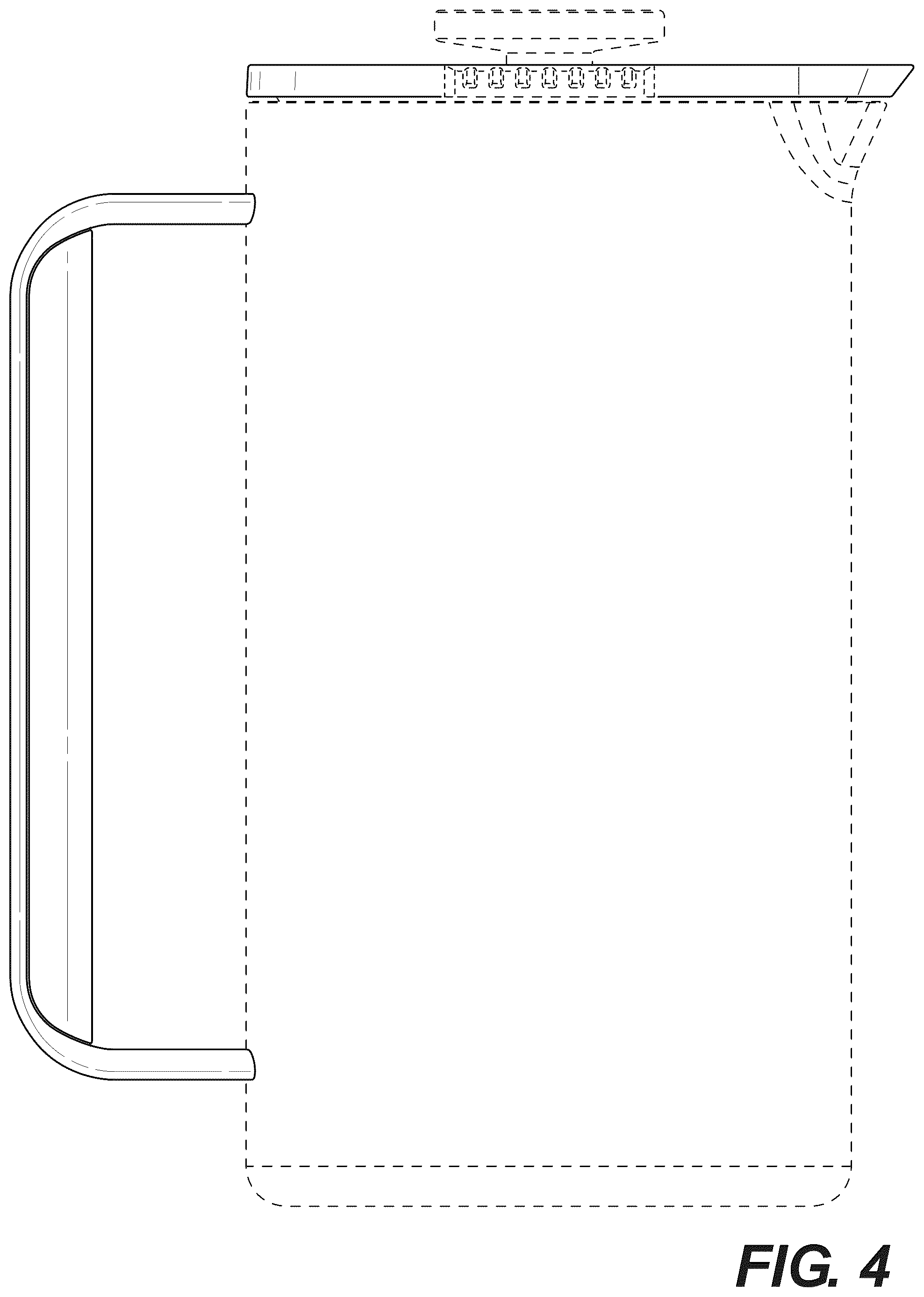 Patent USD1124748 Figure 4 – Beverage maker