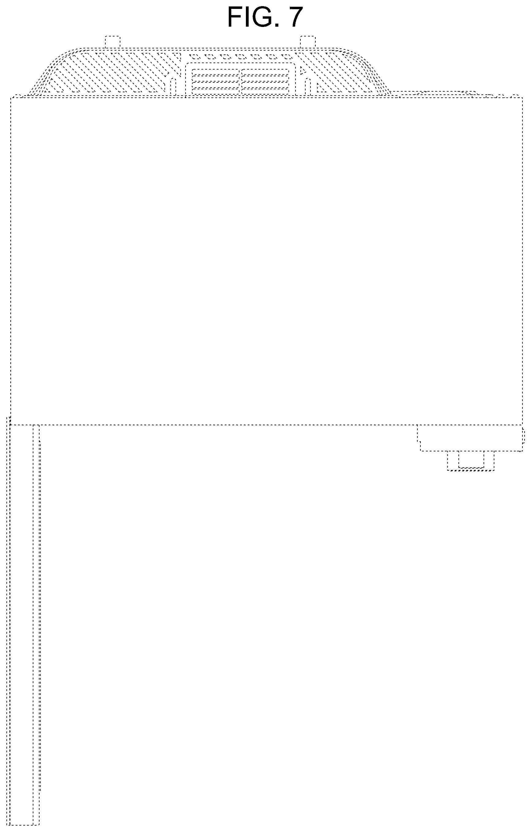 Patent USD1124752 Figure 6 – Microwave with air fryer or portion thereof