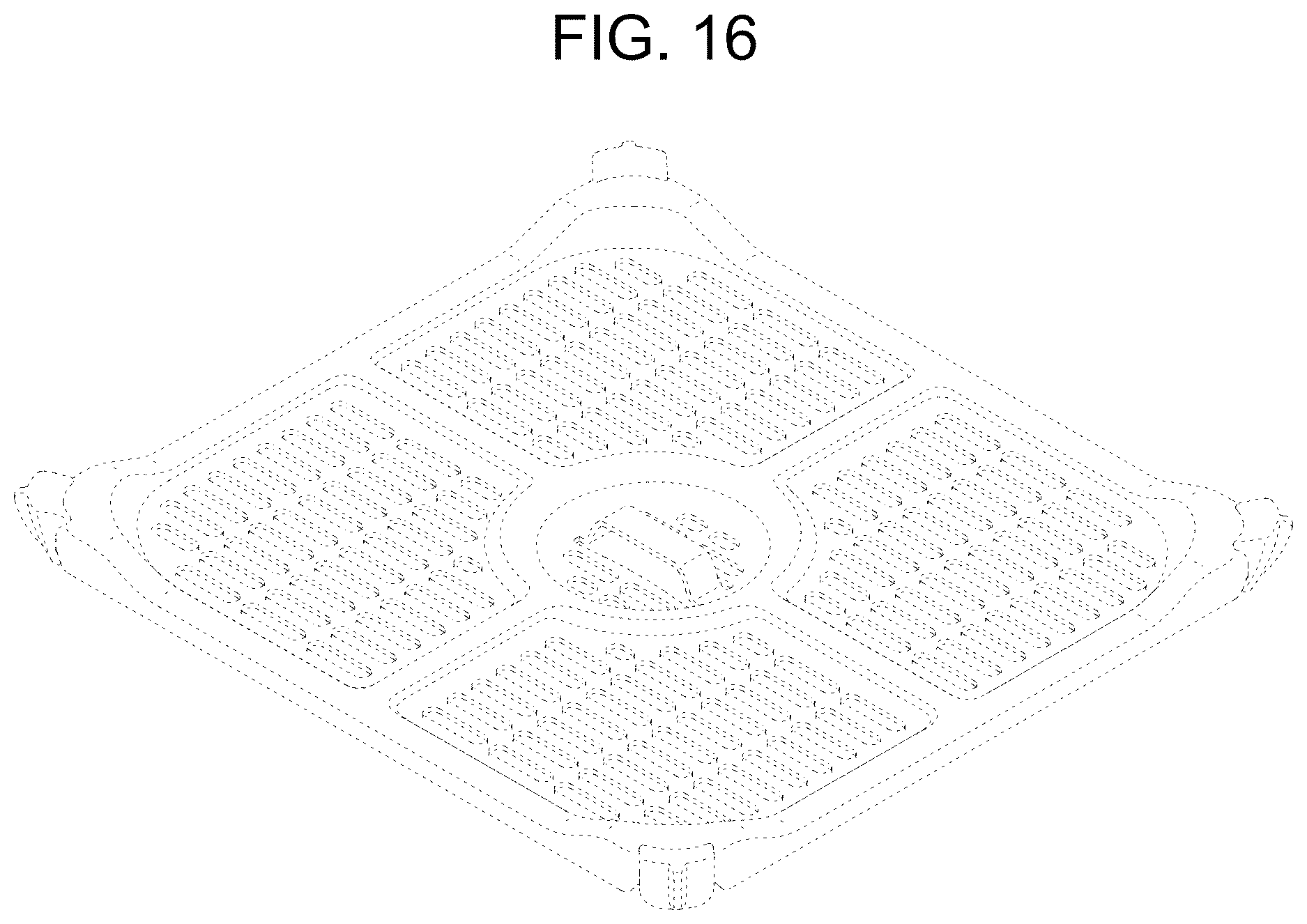 Patent USD1124752 Figure 15 – Microwave with air fryer or portion thereof