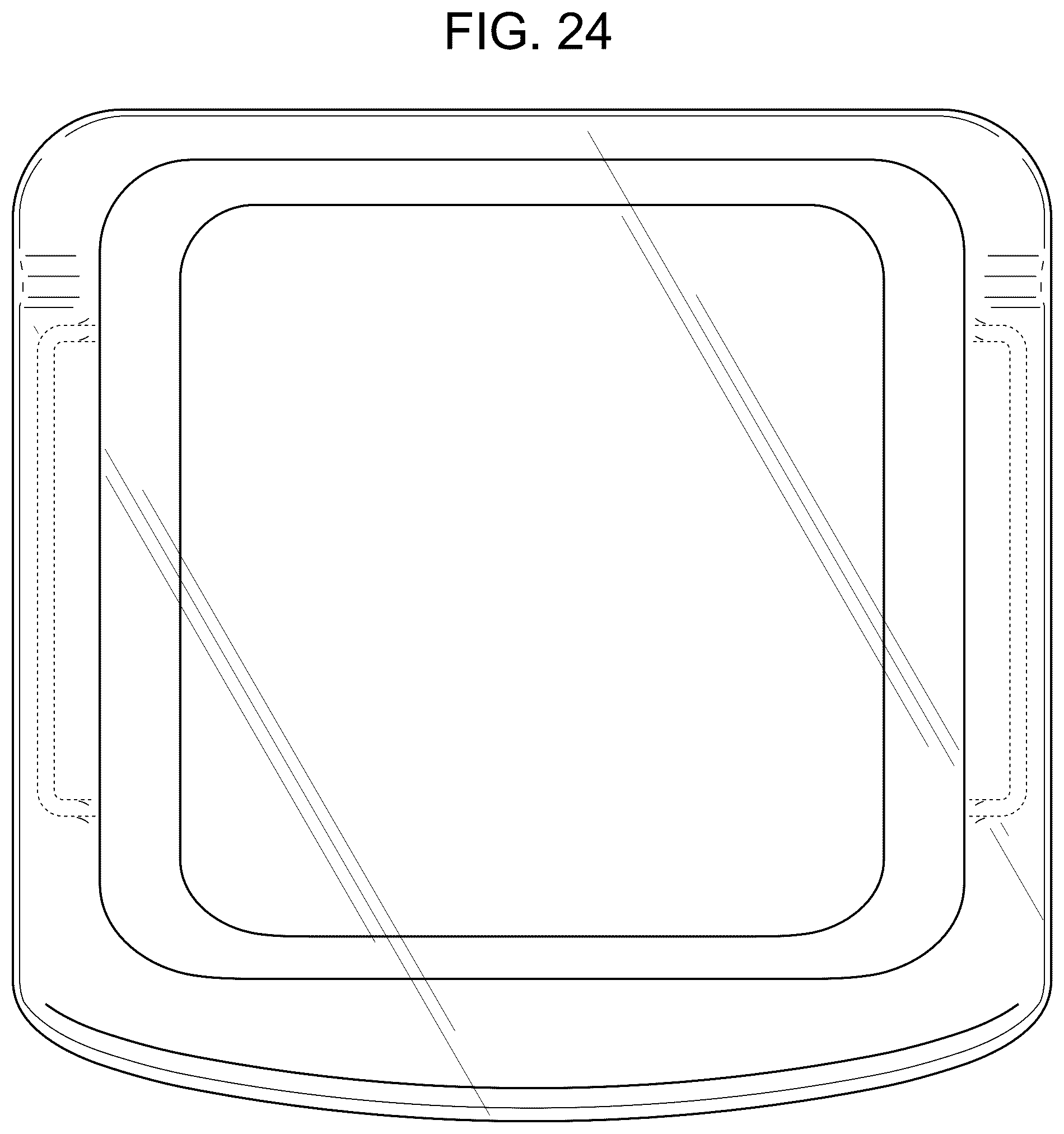 Patent USD1124752 Figure 19 – Microwave with air fryer or portion thereof